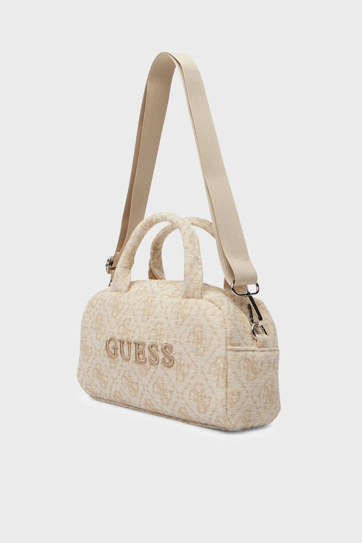 Guess Sponge 4g Logolu Çıkarılabilir Askılı V6YZ05K4470 Kadın Çanta V6YZ05 K4470 FNMZ Bej - 4