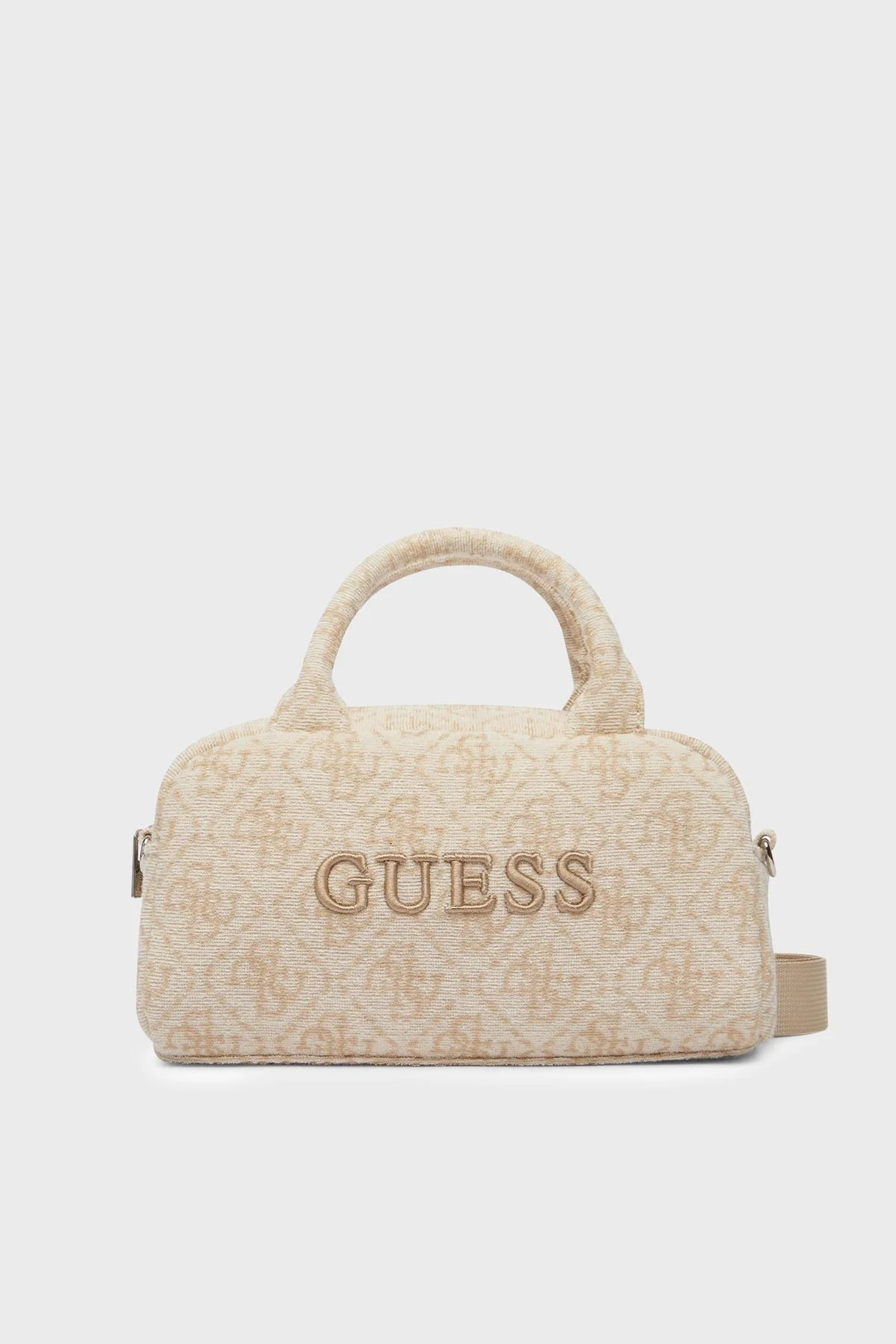 Guess Sponge 4g Logolu Çıkarılabilir Askılı V6YZ05K4470 Kadın Çanta V6YZ05 K4470 FNMZ Bej - 5