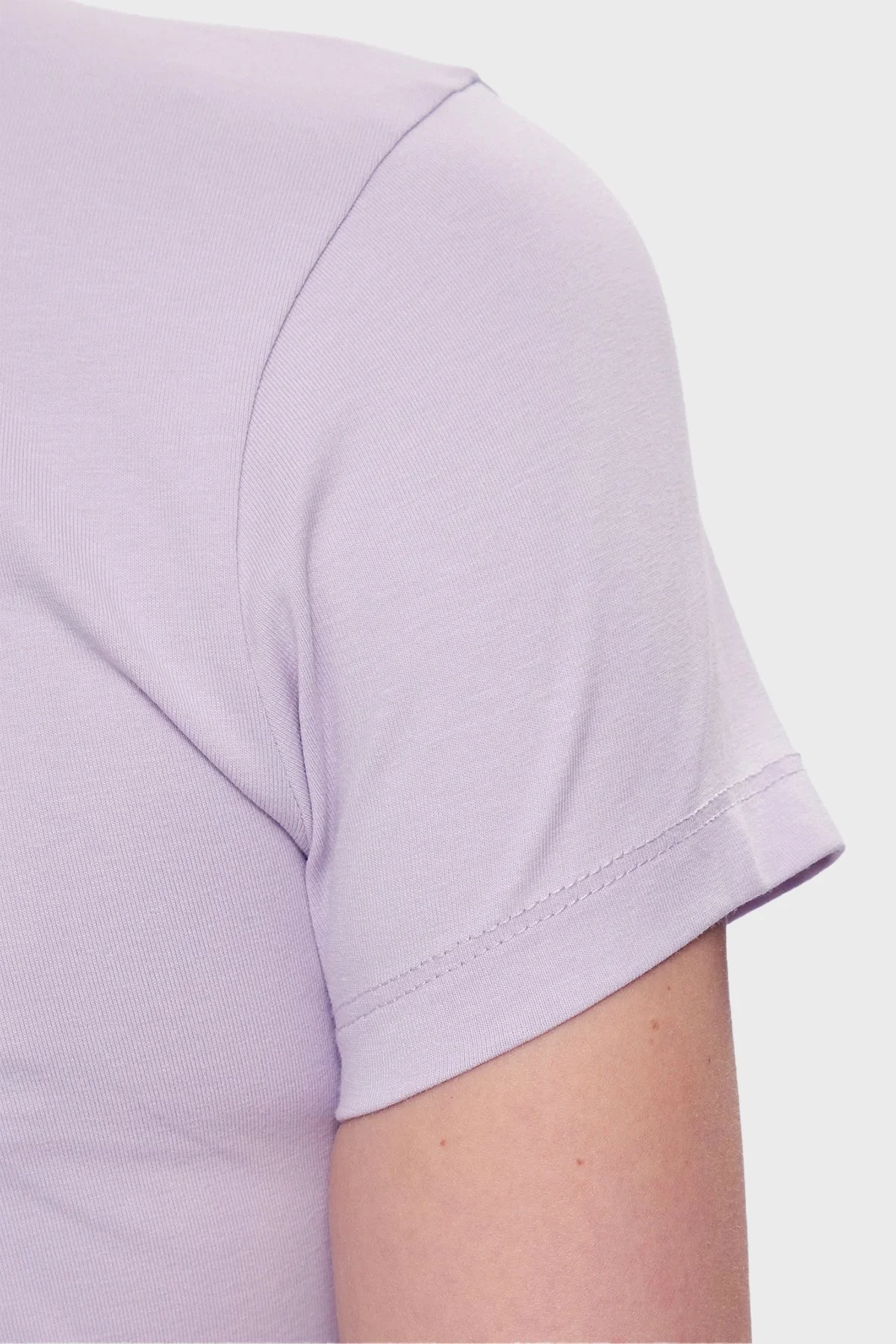 Guess Ss Cn 4g Logo Pamuklu Slim Fit W4GI29J1314 Bayan T Shirt W4GI29 J1314 G472 LİLA - 10