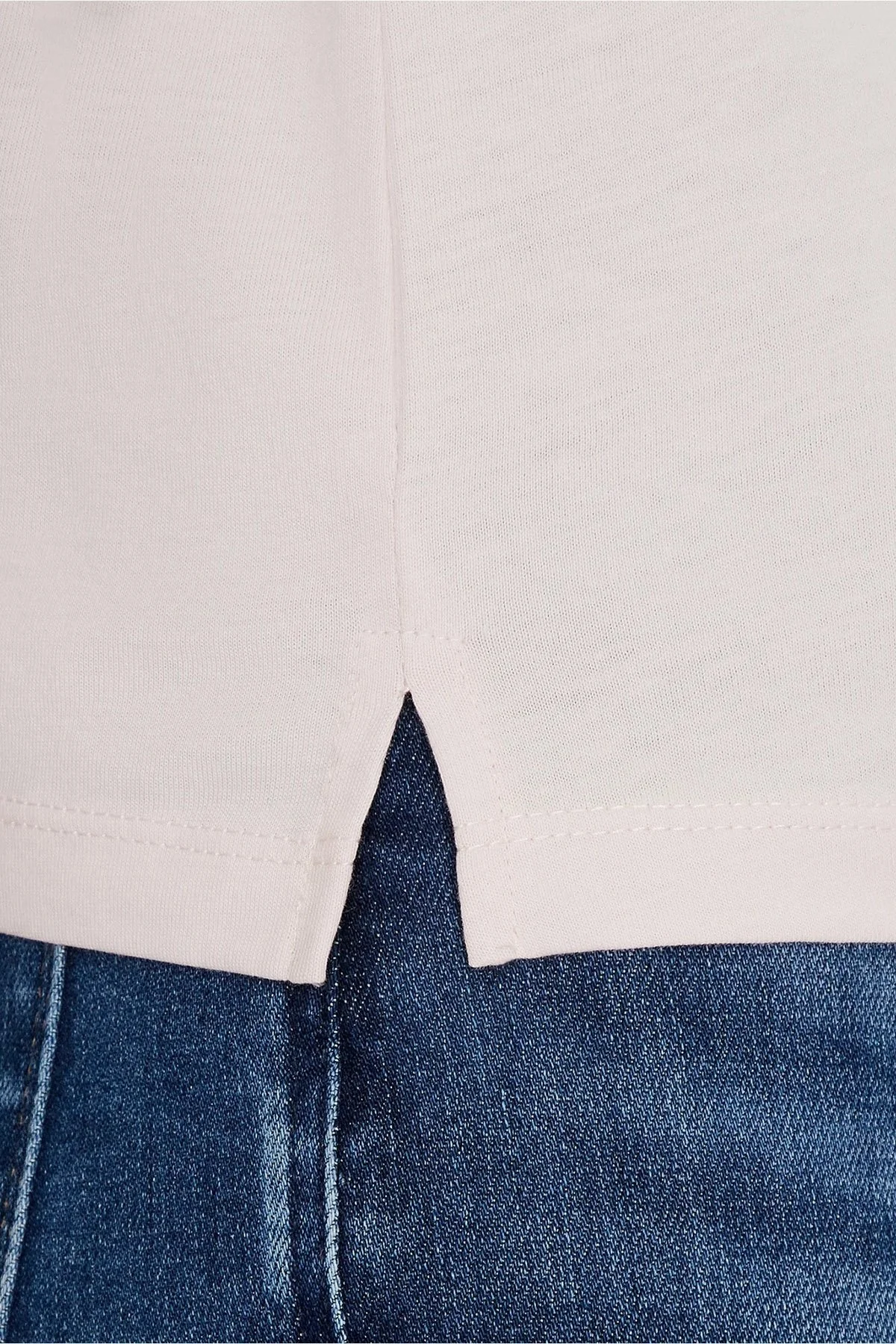 Guess Ss Cn Icon Pamuklu Regular Fit W4YI32I3Z14 Bayan T Shirt W4YI32 I3Z14 A60W PUDRA - 5