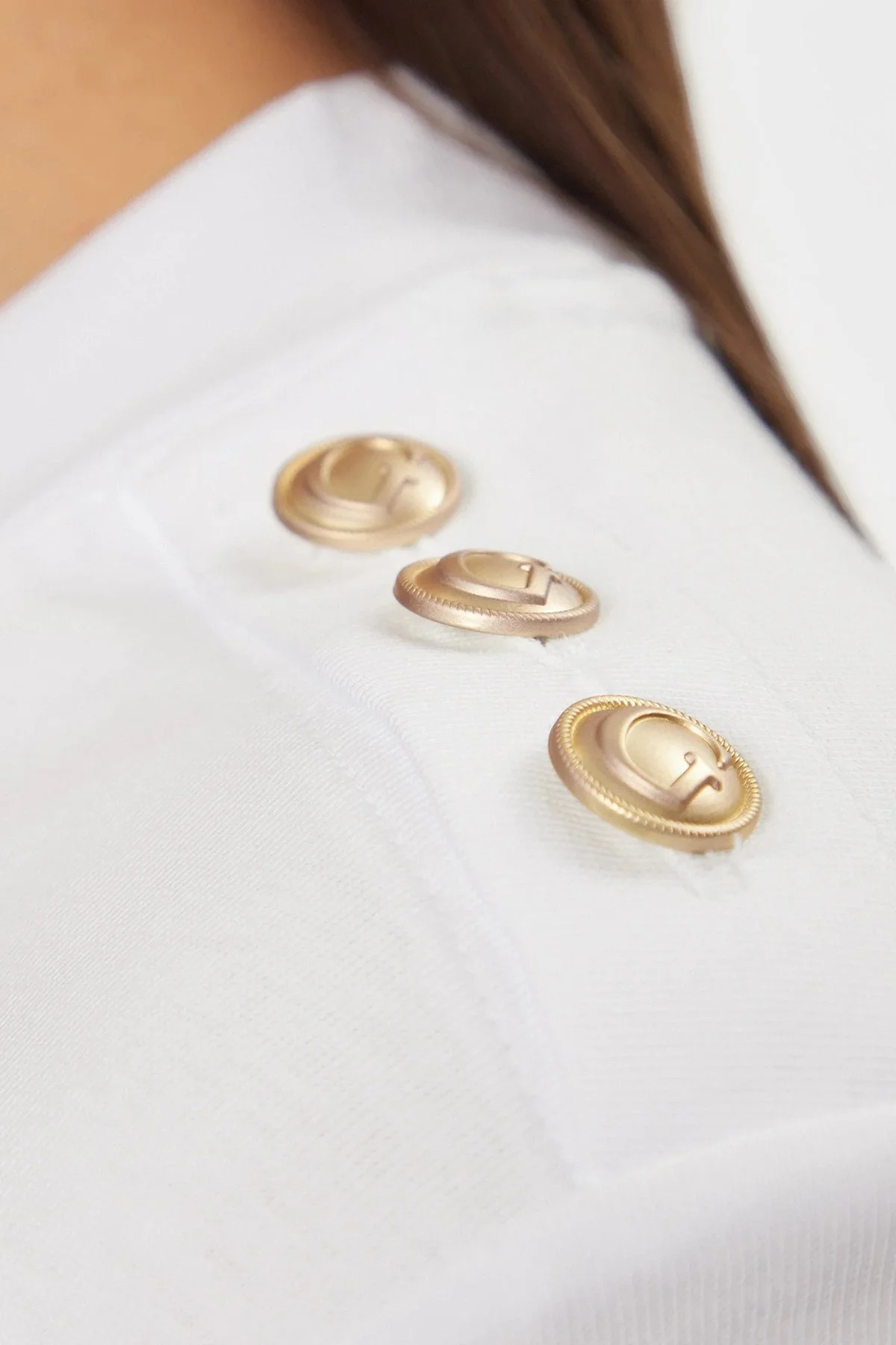 Guess Ss Cn Marina Pamuklu Çizgili Crop W4GI18K8FQ4 Bayan T Shirt W4GI18 K8FQ4 G011 BEYAZ - 4