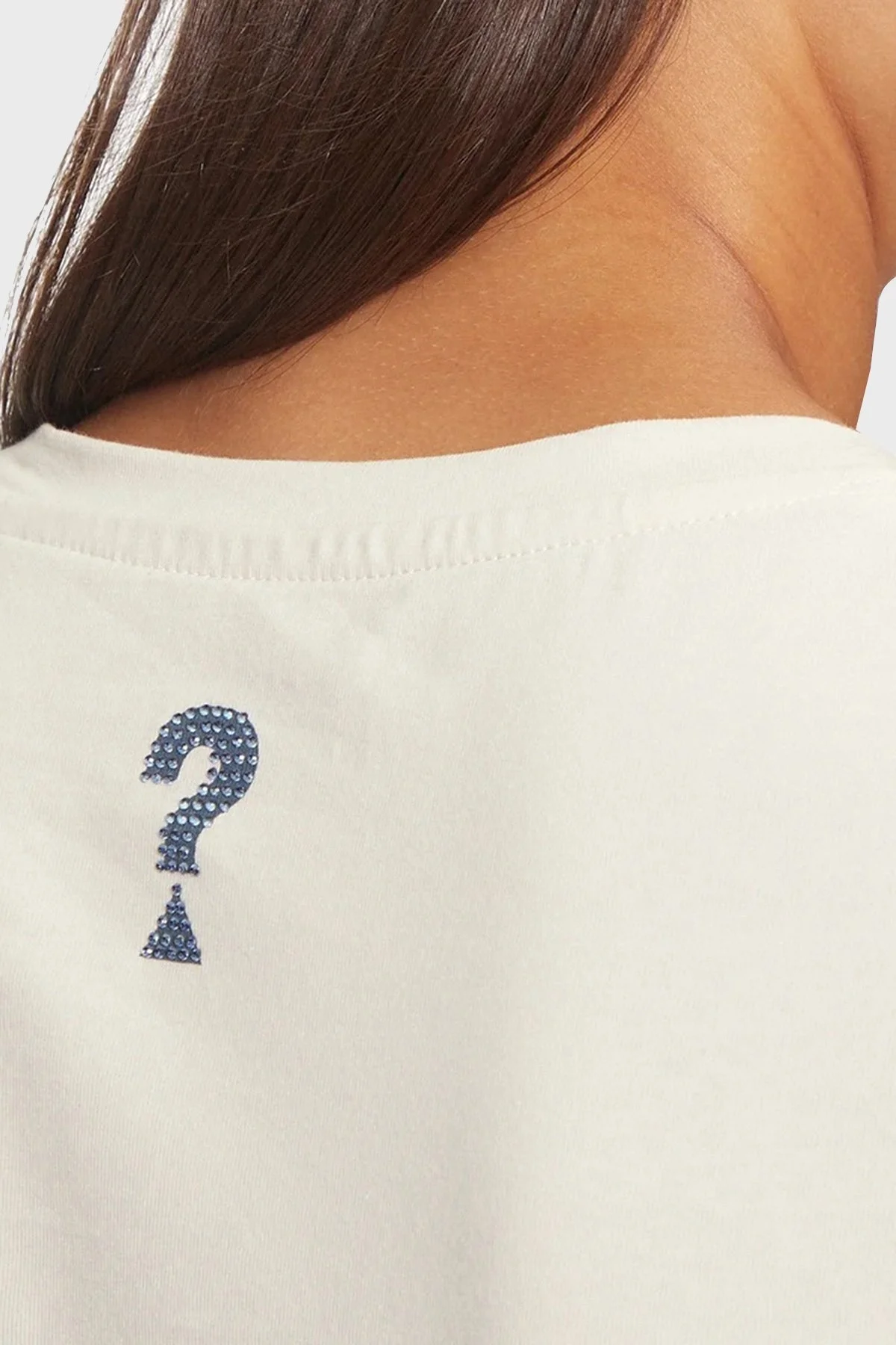 Guess Ss Cn Roses Pamuklu Regular Fit Bisiklet Yaka W4BI19J1314 Bayan T Shirt W4BI19 J1314 G012 BEYAZ - 10