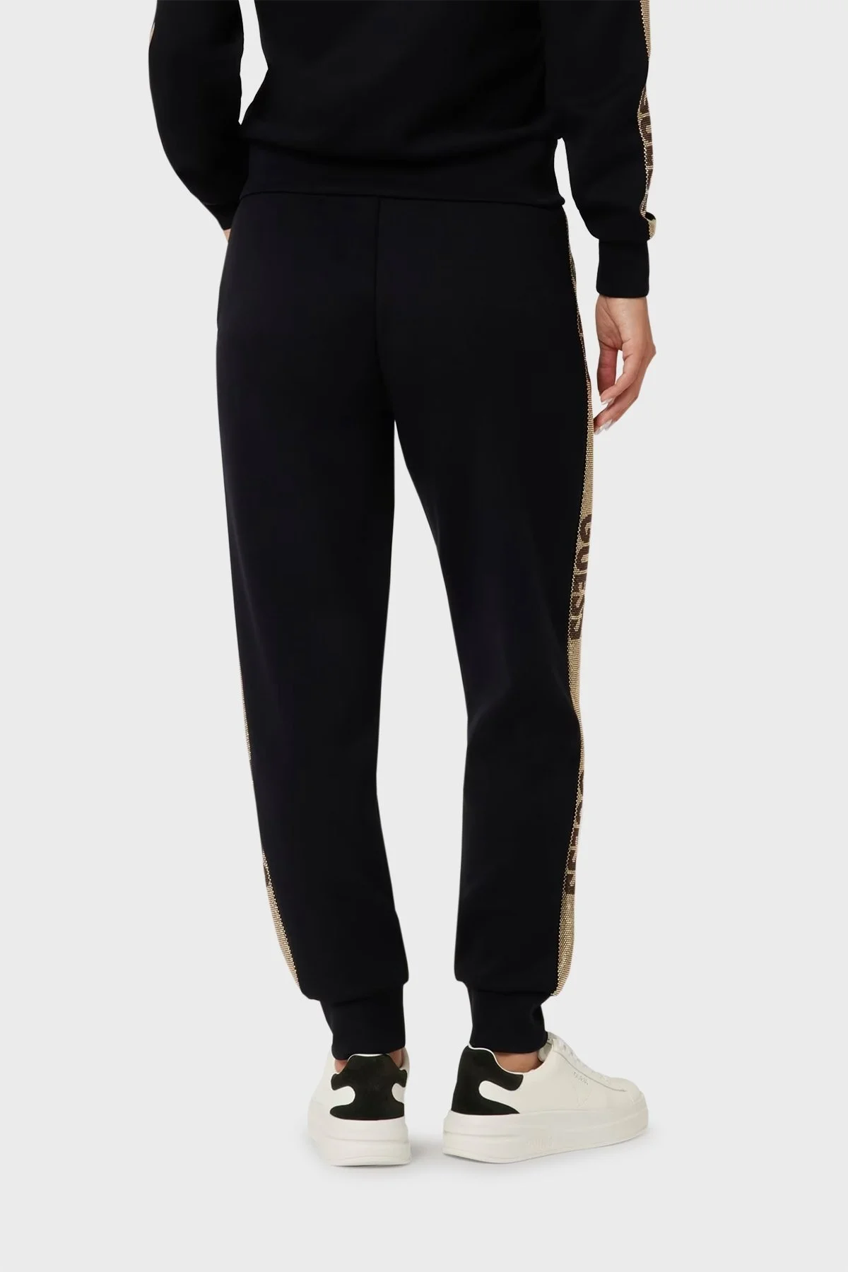 Guess Studs Regular Fit Jogger W4YB40KBYE2 Bayan Pantolon W4YB40 KBYE2 JBLK SİYAH - 2
