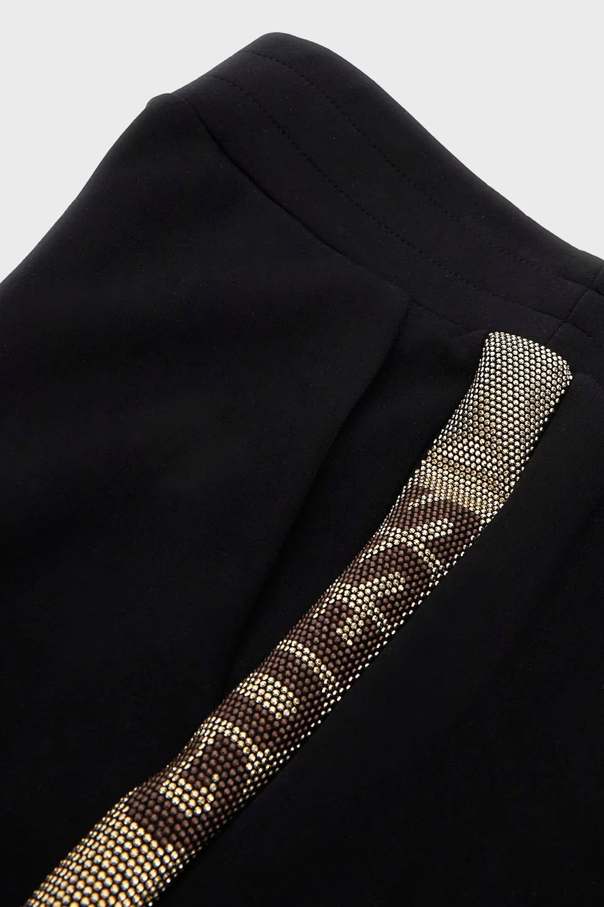 Guess Studs Regular Fit Jogger W4YB40KBYE2 Bayan Pantolon W4YB40 KBYE2 JBLK SİYAH - 5