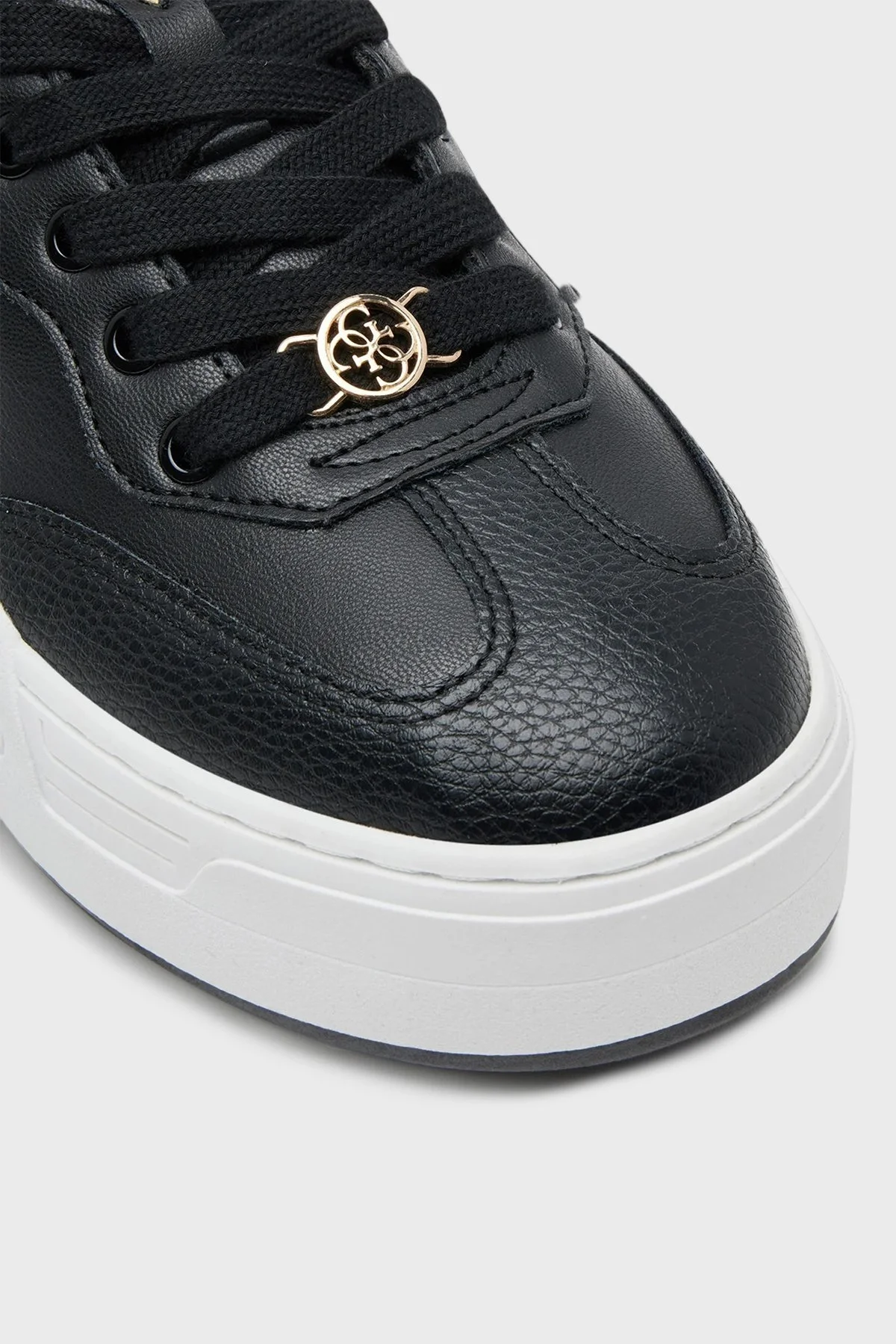 Guess Swole Logolu Kalın Tabanlı Sneaker FLPSWOFAL12 Bayan Ayakkabı FLPSWO FAL12 BLACK SİYAH - 11