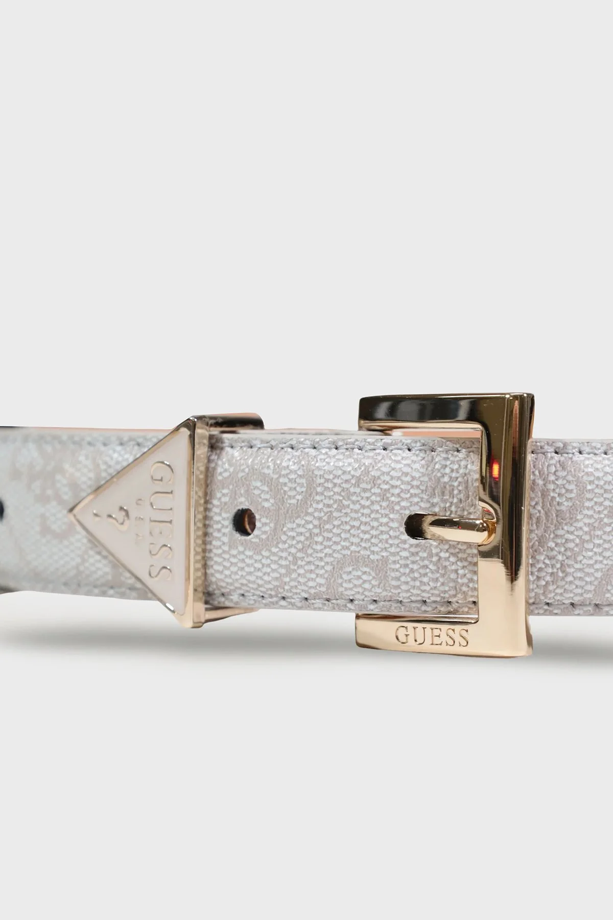 Guess Tamamı Logolu BW9291P5425 Kadın Kemer BW9291 P5425 BNN BEJ - 4