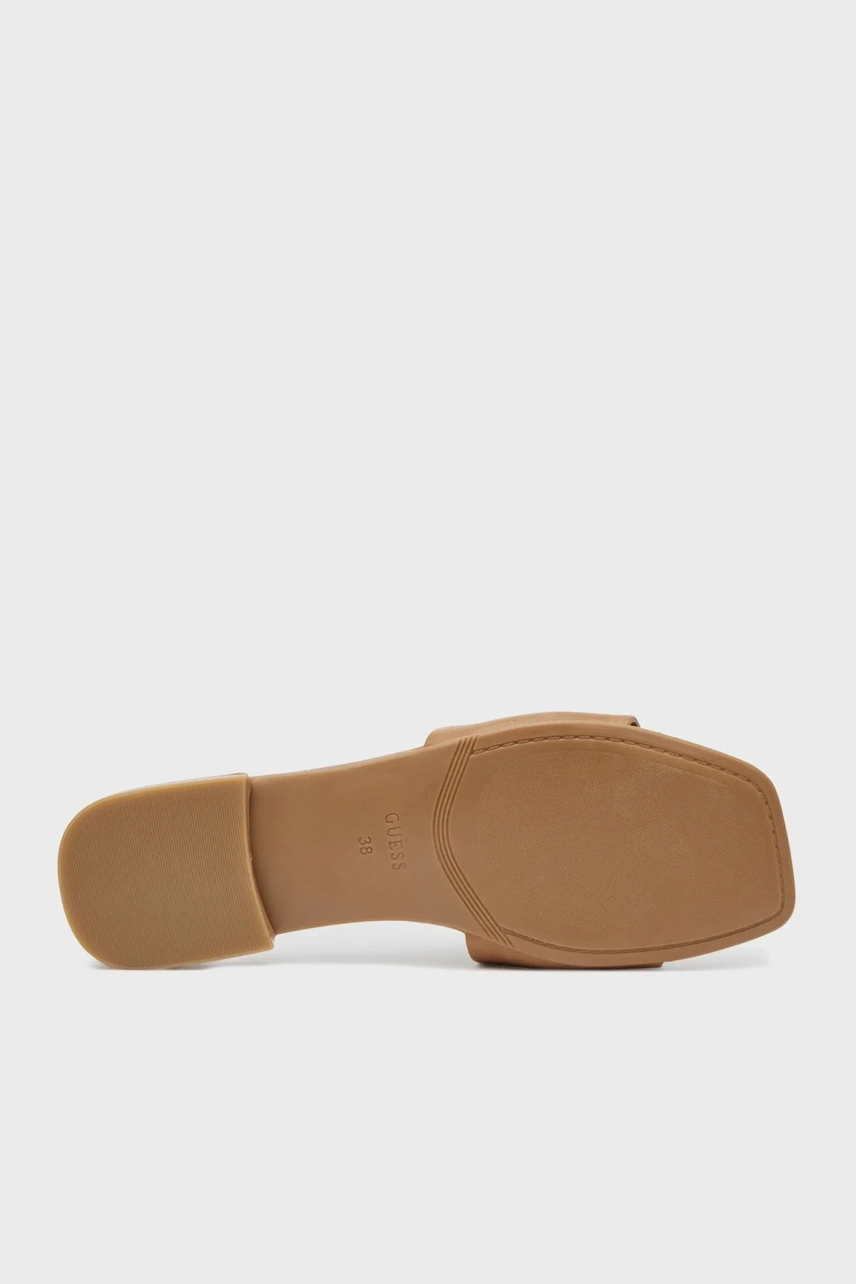 Guess Tarisha Deri Karışımlı Logolu FLJTARLEA19 Bayan Terlik FLJTAR LEA19 TANGO KAHVE - 12