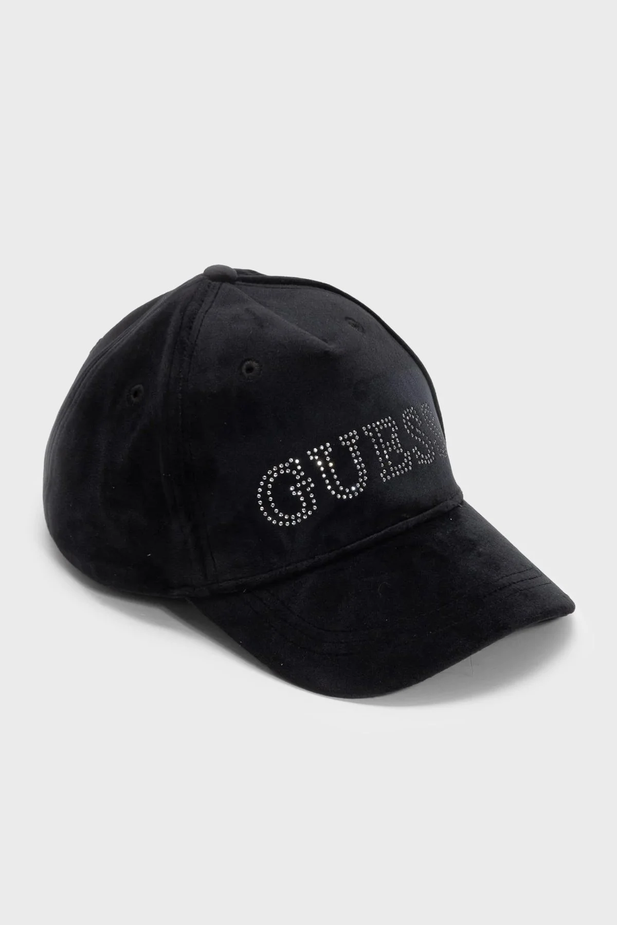 Guess Taşlı Logolu AW5640POL01 Kadın Şapka AW5640 POL01 BLA Siyah - 2