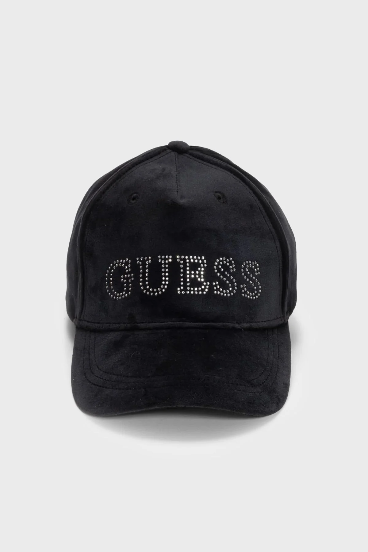 Guess Taşlı Logolu AW5640POL01 Kadın Şapka AW5640 POL01 BLA Siyah - 3