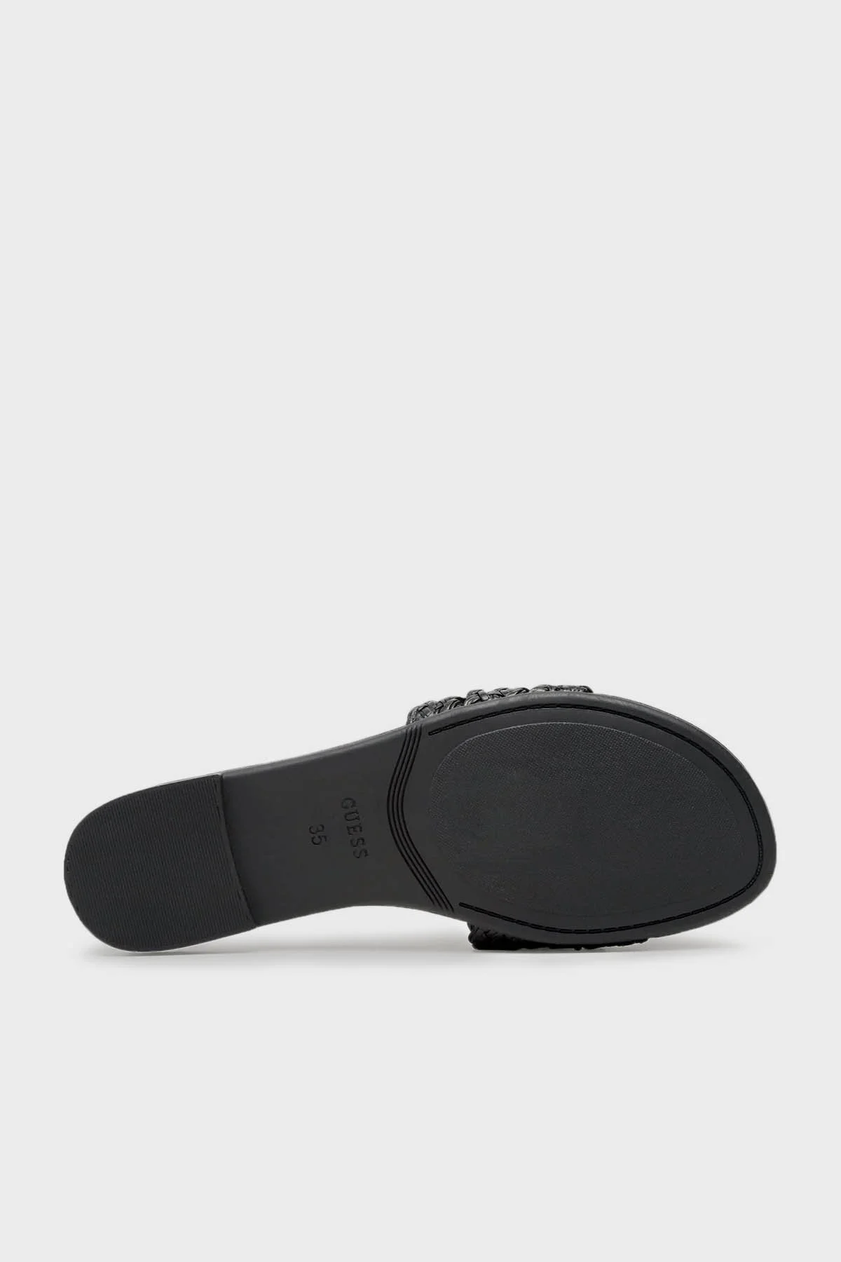 Guess Tassi Logolu Düz Bayan Terlik FL6TSS ELE19 BLACK SİYAH - 4