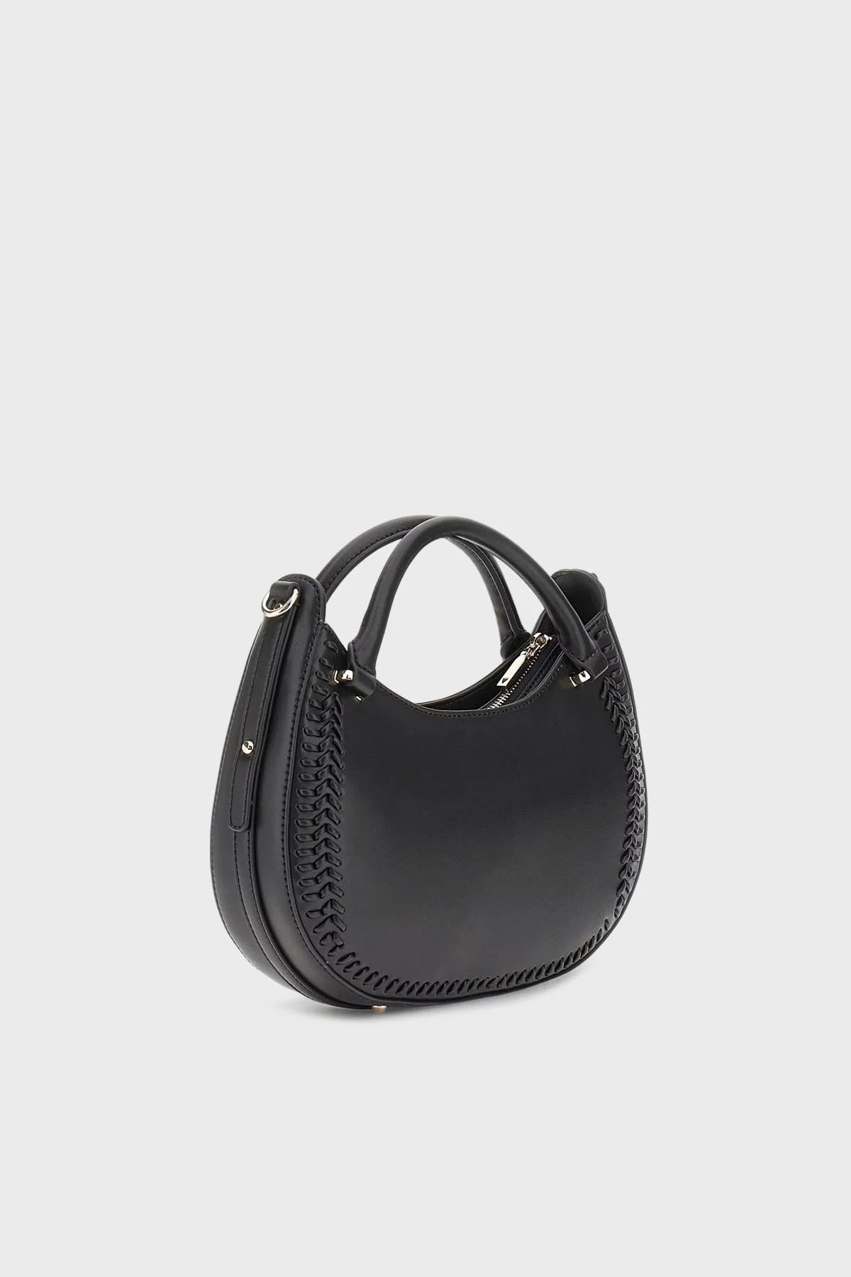 Guess Tatum Logolu Çıkarılabilir Askılı Dikiş Detaylı HWNG9667060 Bayan Çanta HWNG96 67060 BLA SİYAH - 3