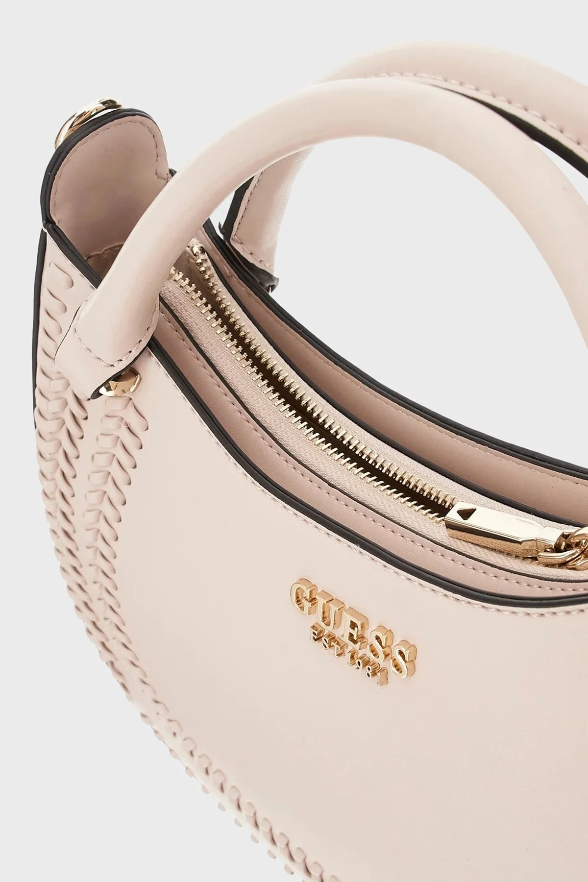 Guess Tatum Logolu Çıkarılabilir Askılı Dikiş Detaylı HWNG9667060 Bayan Çanta HWNG96 67060 SHE PUDRA - 3