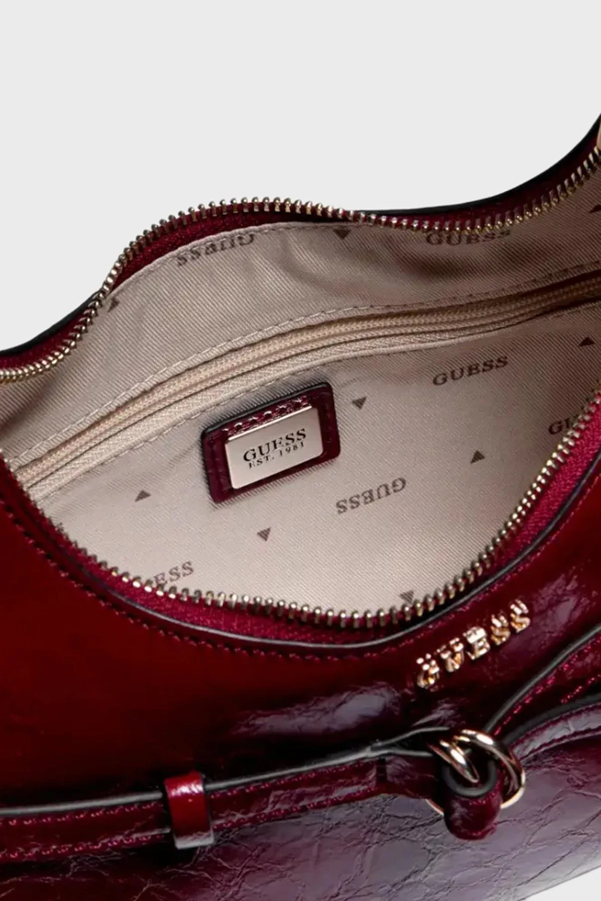Guess Taylor Logolu Omuz Askılı HWTG2325770 Kadın Çanta HWTG23 25770 RED Kırmızı - 4