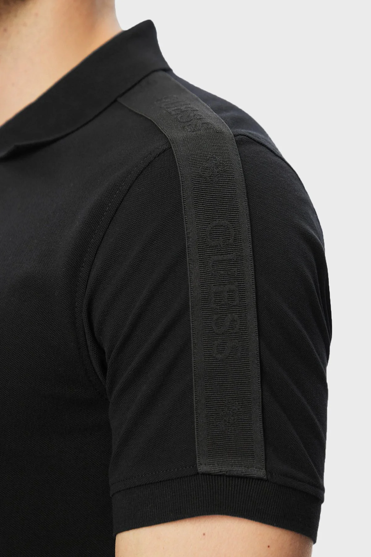 Guess Thor Regular Fit Düğmeli Erkek Z6YP03K4967 Polo Z6YP03 K4967 JBLK Siyah - 5