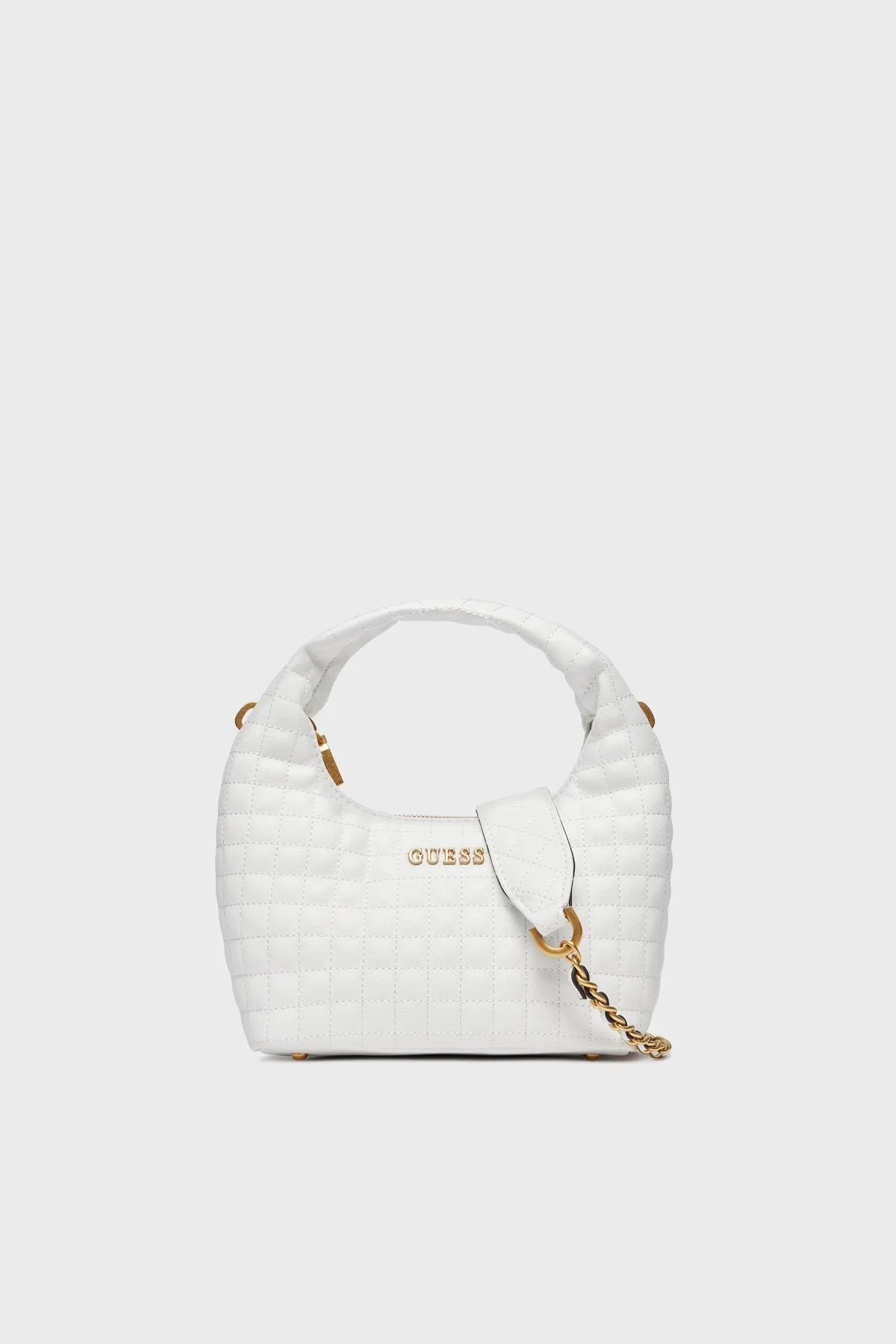 Guess Tia Hobo Çıkarılabilir Zincir Askılı HWQA9187120WHI Bayan Çanta HWQA9187120 WHI BEYAZ - 1