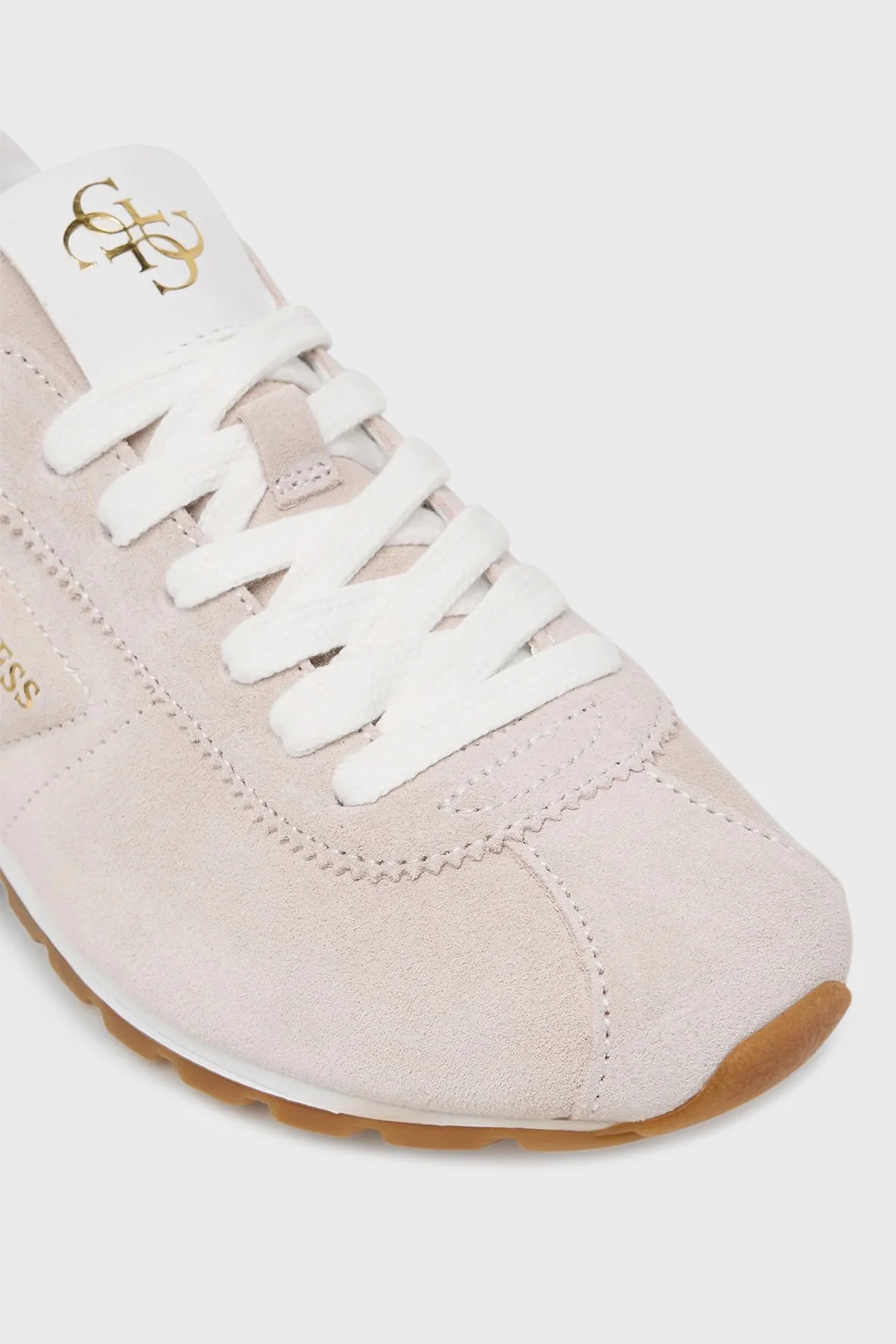 Guess Tiah Deri Karışımlı Logolu Sneaker FLPTH3SUE12 Bayan Ayakkabı FLPTH3 SUE12 PINK PEMBE - 4