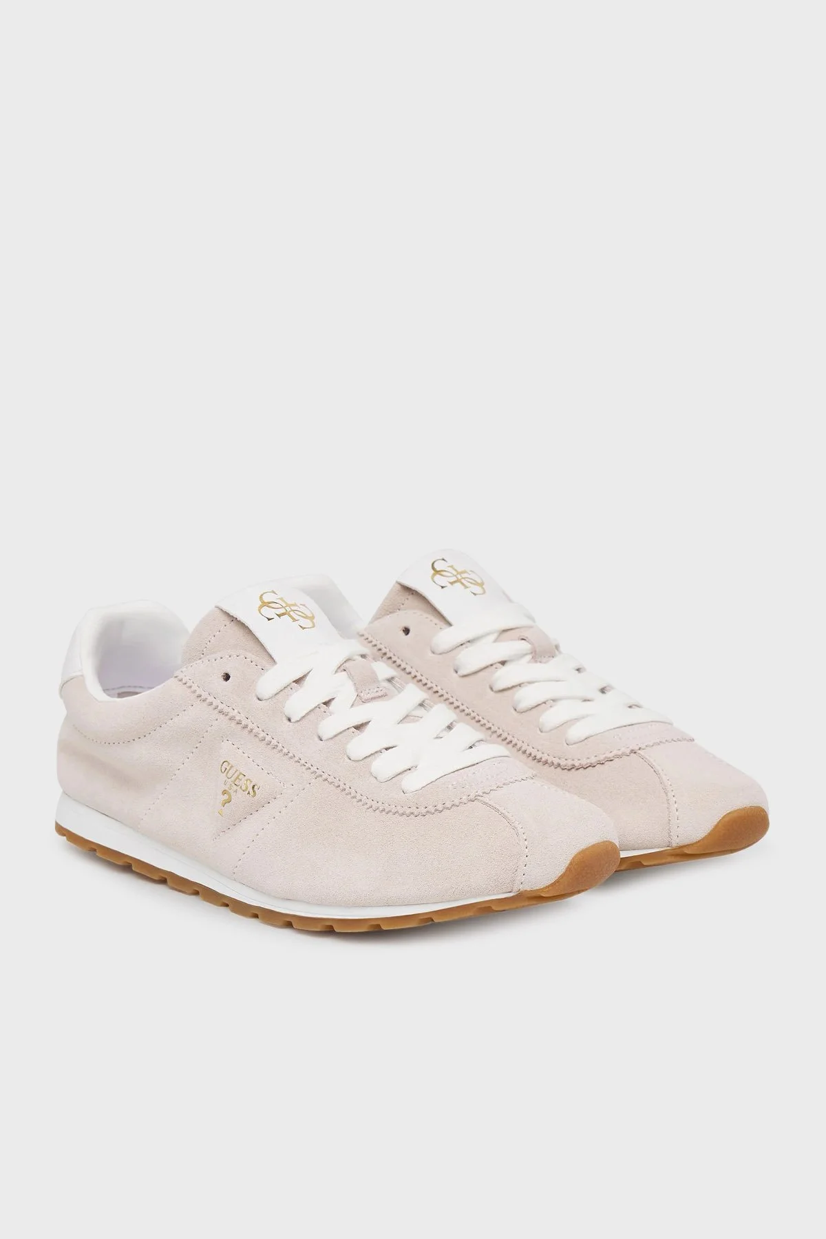 Guess Tiah Deri Karışımlı Logolu Sneaker FLPTH3SUE12 Kadın Ayakkabı FLPTH3 SUE12 PINK PEMBE - 2