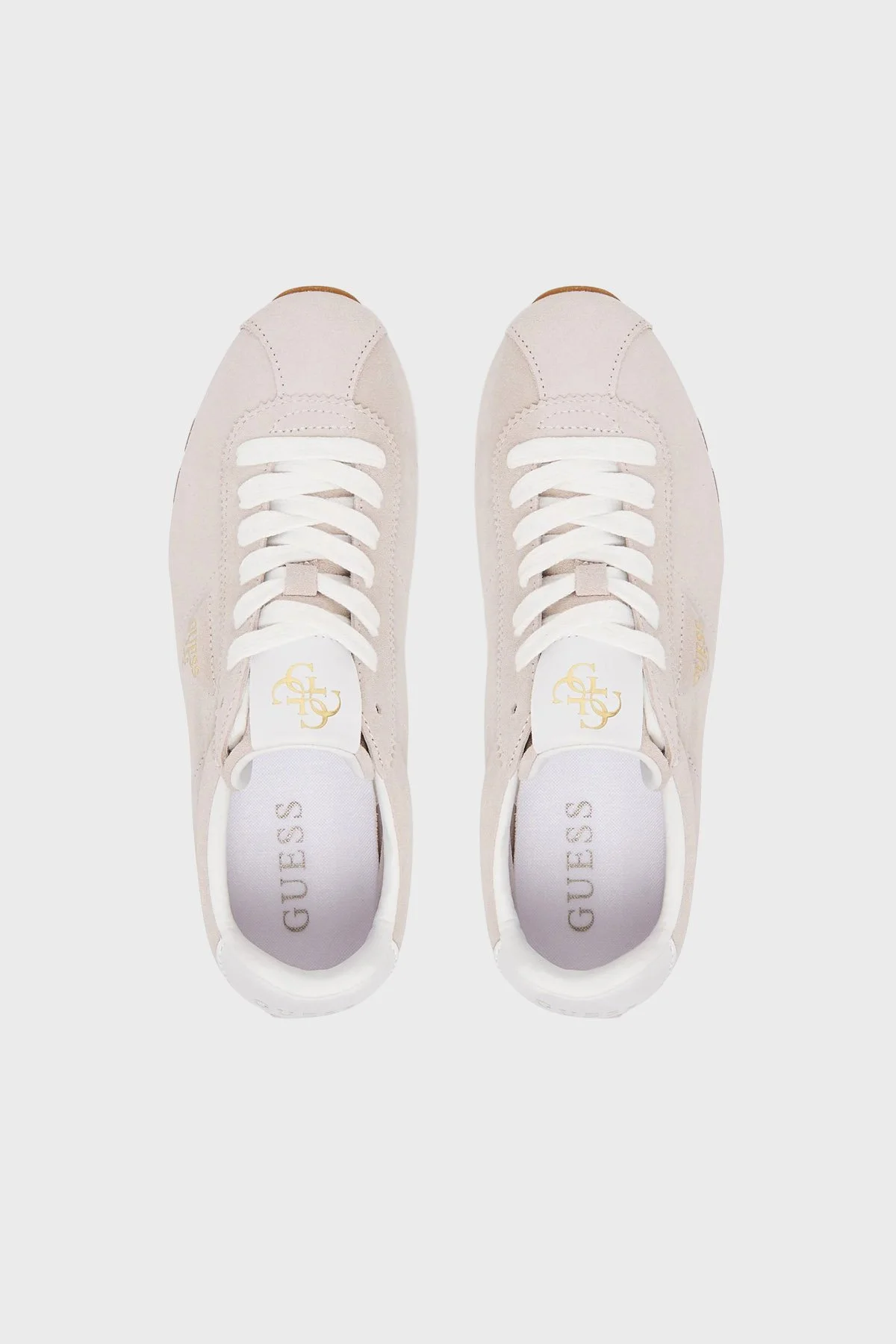 Guess Tiah Deri Karışımlı Logolu Sneaker FLPTH3SUE12 Kadın Ayakkabı FLPTH3 SUE12 PINK PEMBE - 3