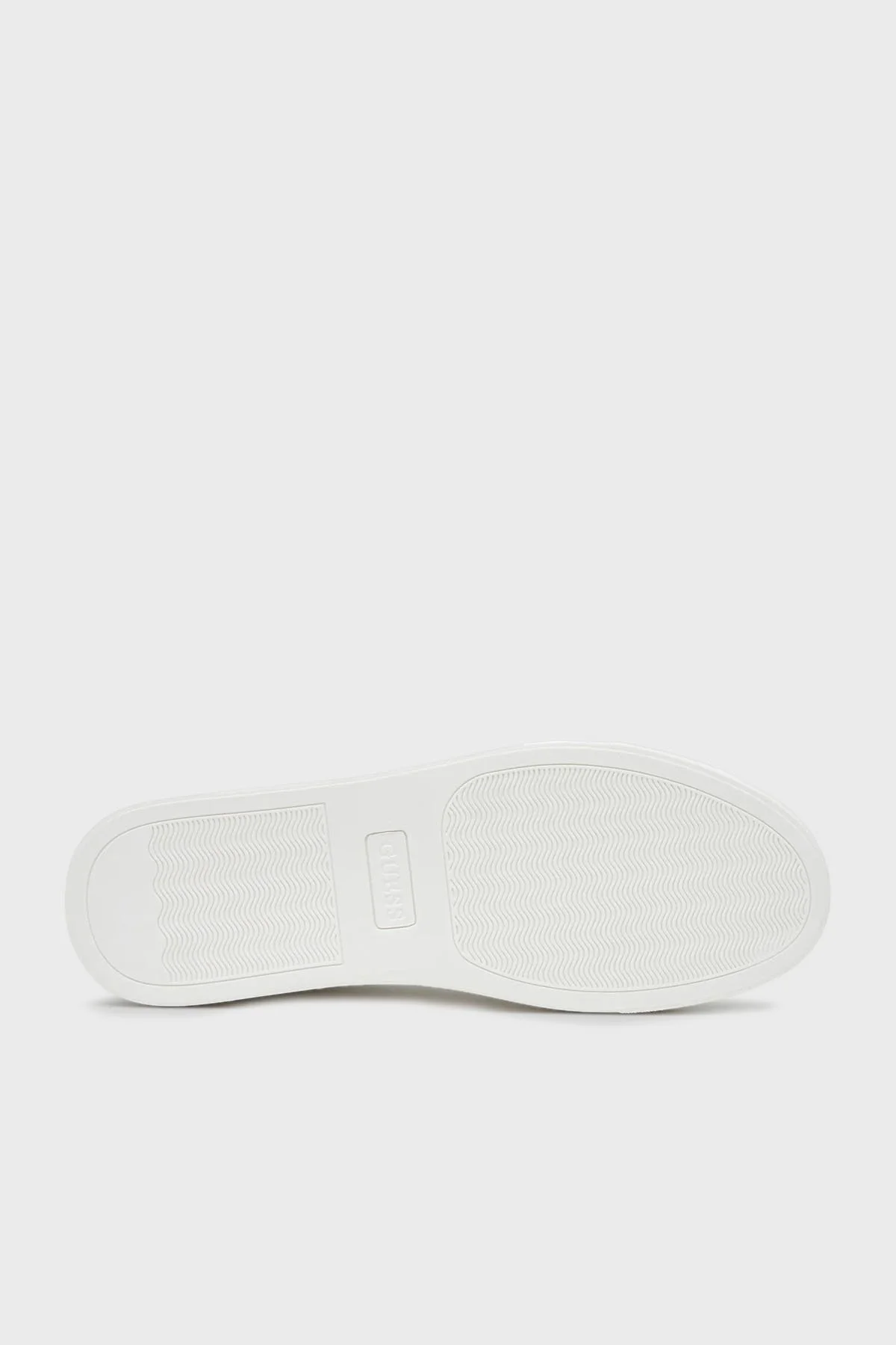 Guess Todi Logolu Fermuar Detaylı Sneaker FMFTODELE12 Erkek Ayakkabı FMFTOD ELE12 WHBLA BEYAZ-SİYAH - 8