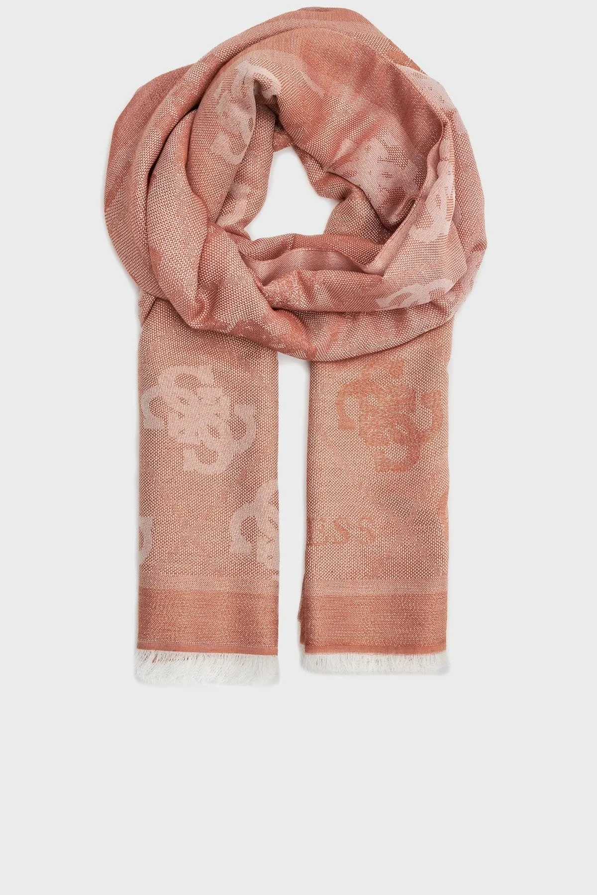 Guess Twiller Desenli 85 x 182 cm AW5149POL03 Bayan Şal AW5149 POL03 PIN PEMBE - 2