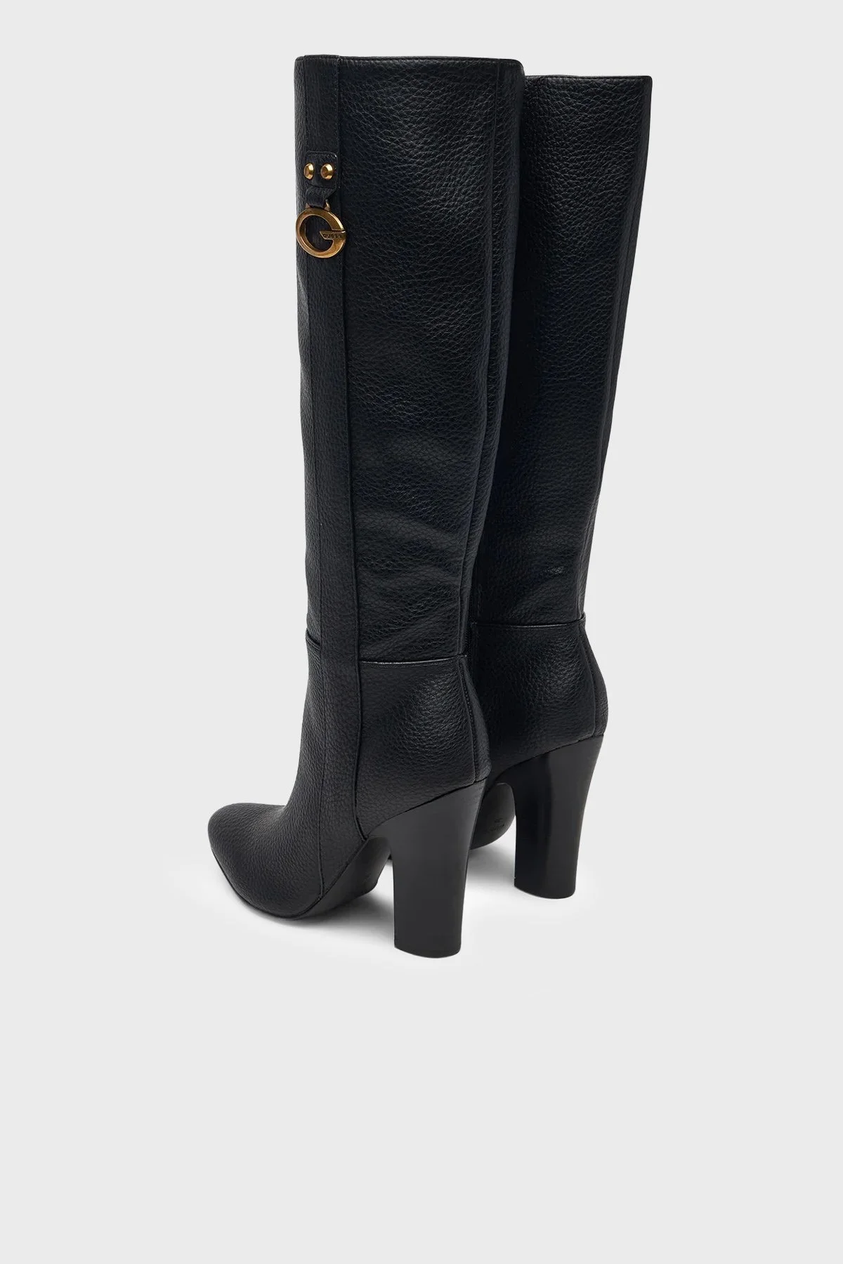 Guess Tyne Logolu Fermuarlı FLFTYNELE11 Kadın Çizme FLFTYN ELE11 BLACK Siyah - 3