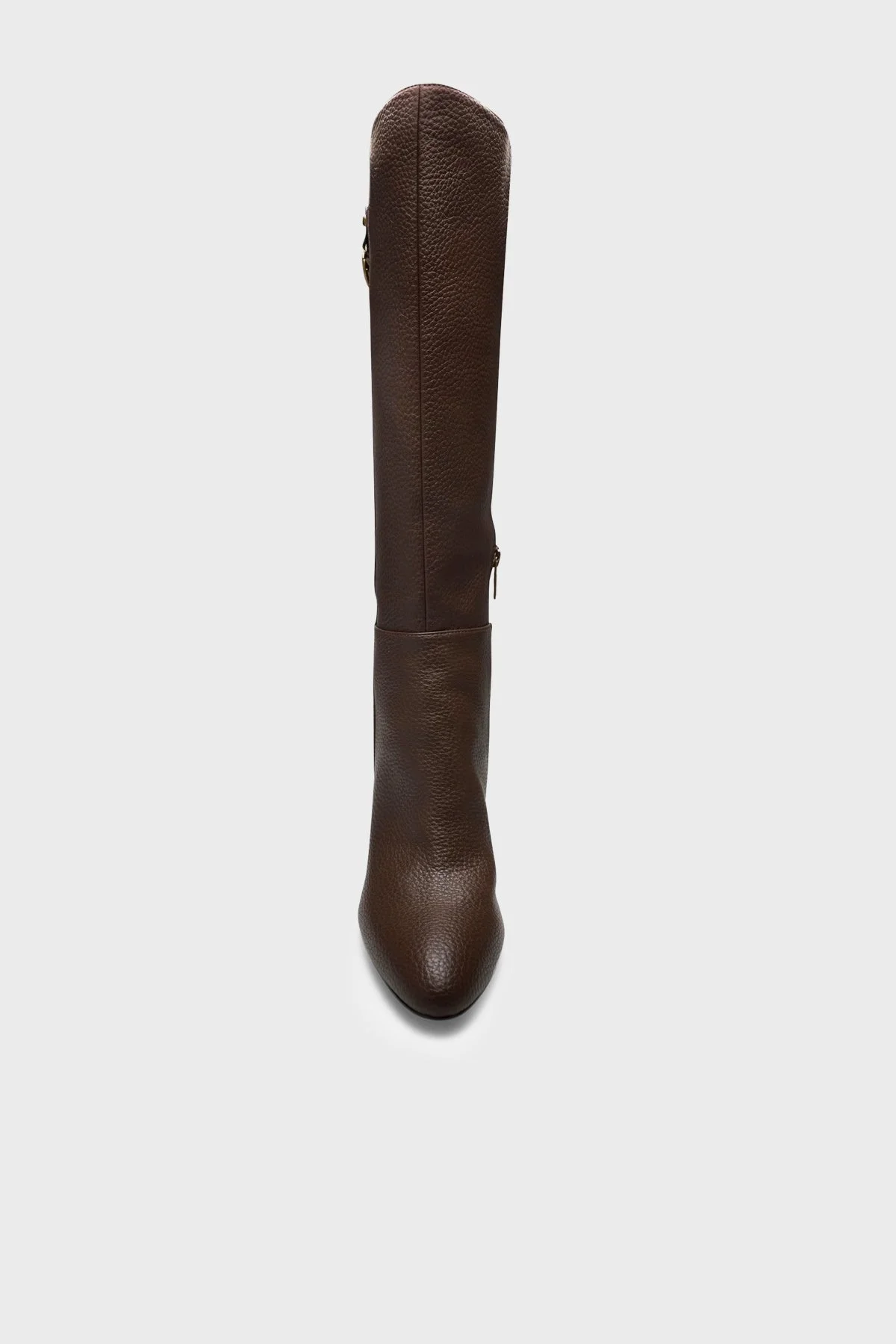 Guess Tyne Logolu Fermuarlı FLFTYNELE11 Kadın Çizme FLFTYN ELE11 DBROW Siyah-kahve - 2