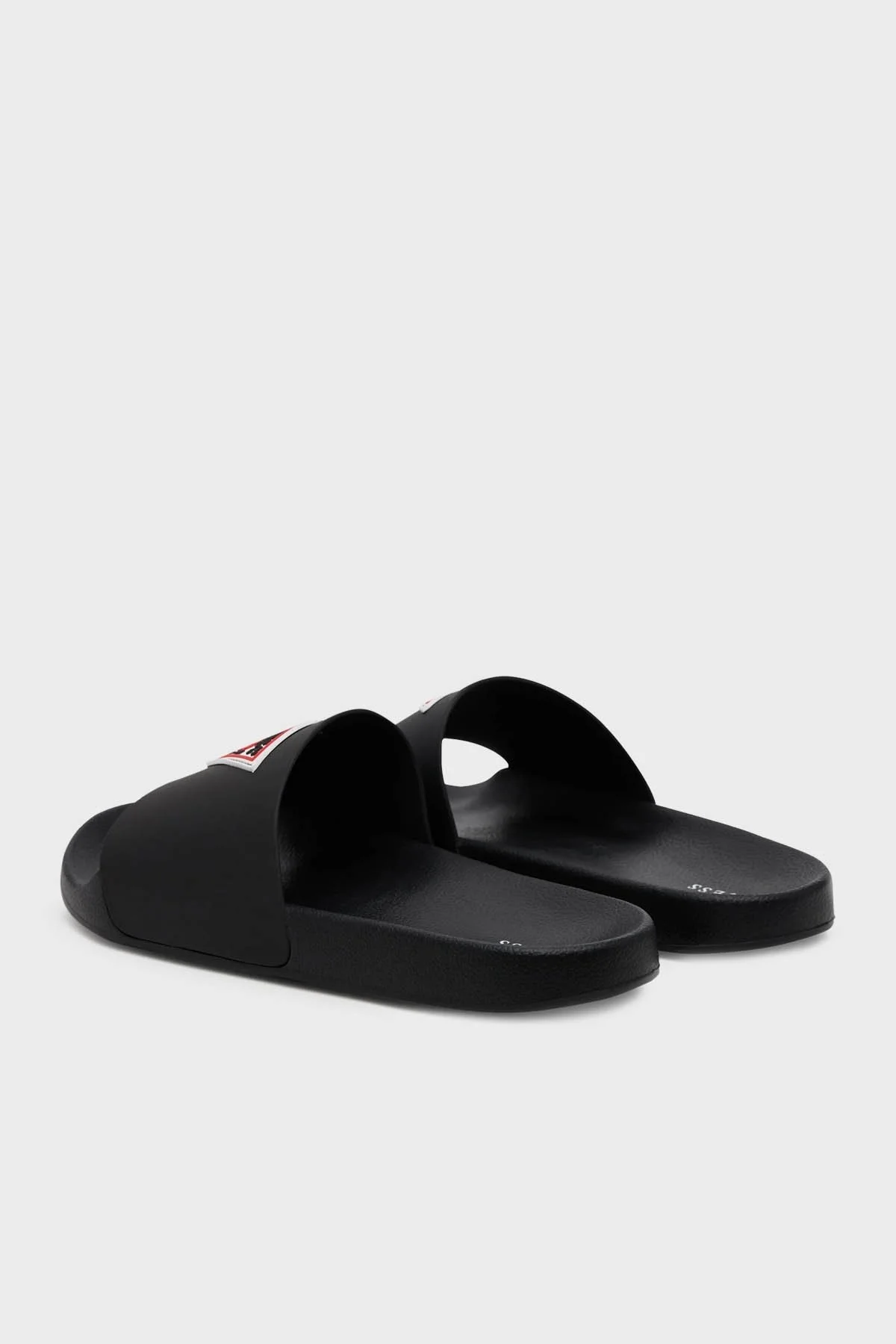 Guess Üçgen Logolu FMJTOTELL19 Erkek Terlik FMJTOT ELL19 BLACK SİYAH - 10