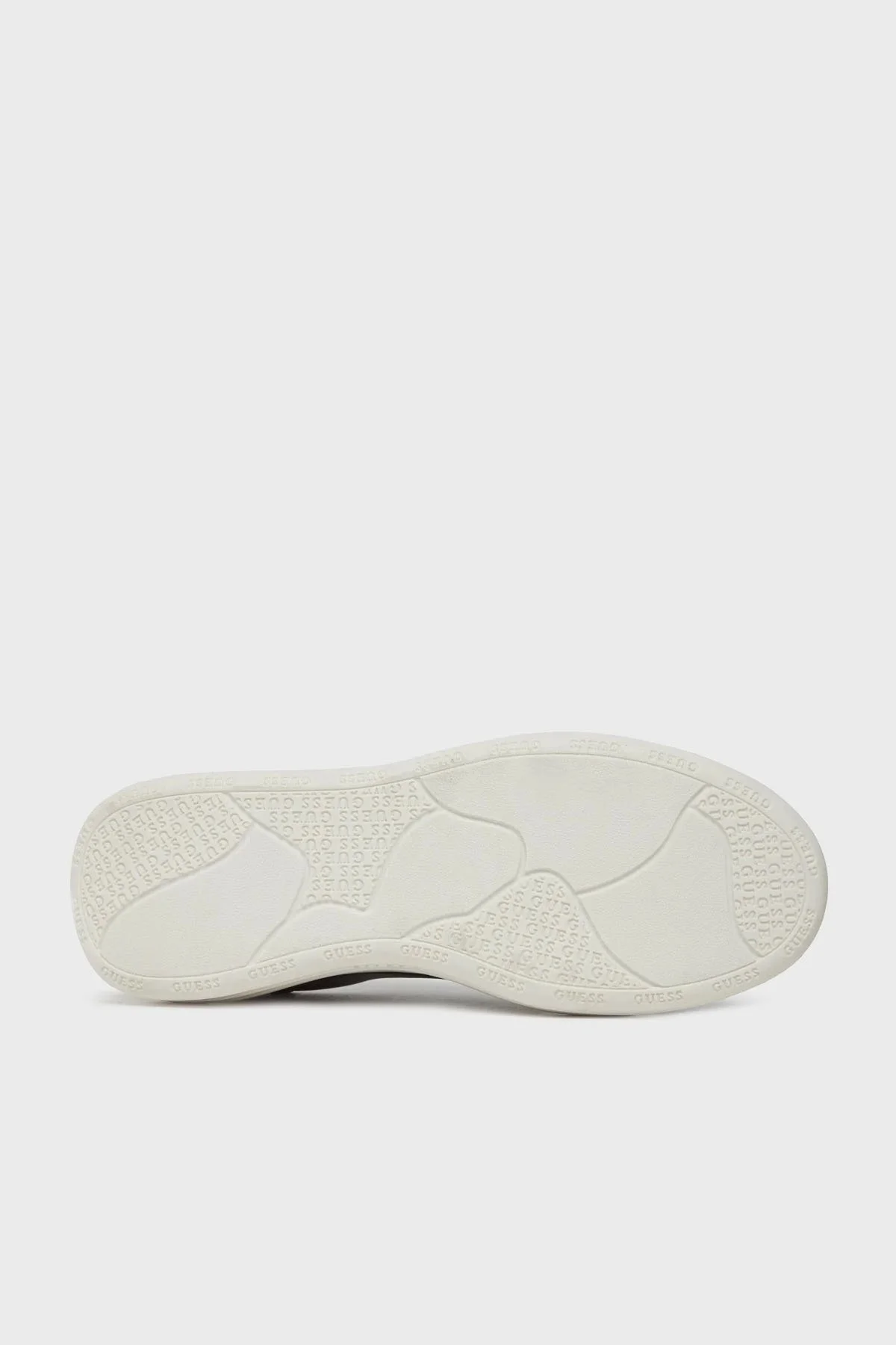 Guess Vibo Logolu Hakiki Deri Sneaker ı FL8VIBLEA12 Bayan Ayakkabı FL8VIB LEA12 BLKBR SİYAH - 6