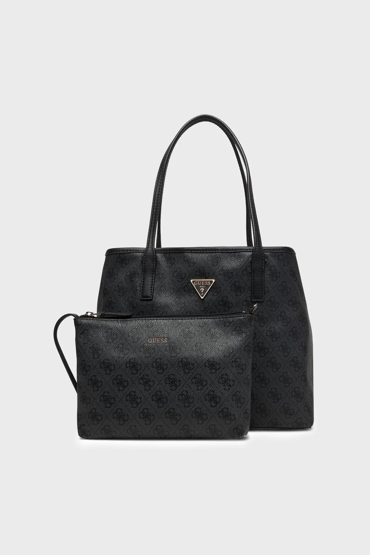 Guess Victtoria Logolu Omuz Askılı HWESG951428 Kadın Çanta HWESG9 51428 CLO Antrasit - 4