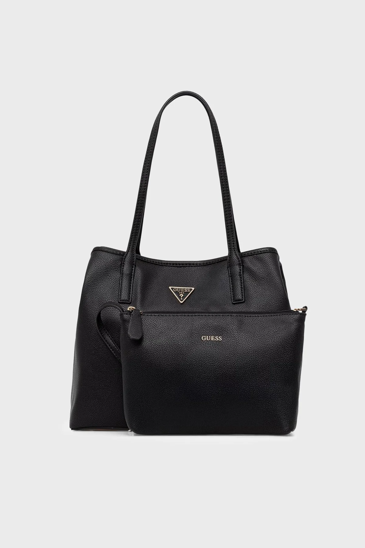 Guess Victtoria Logolu Omuz Askılı HWEVG951428 Kadın Çanta HWEVG9 51428 BLA Siyah - 4