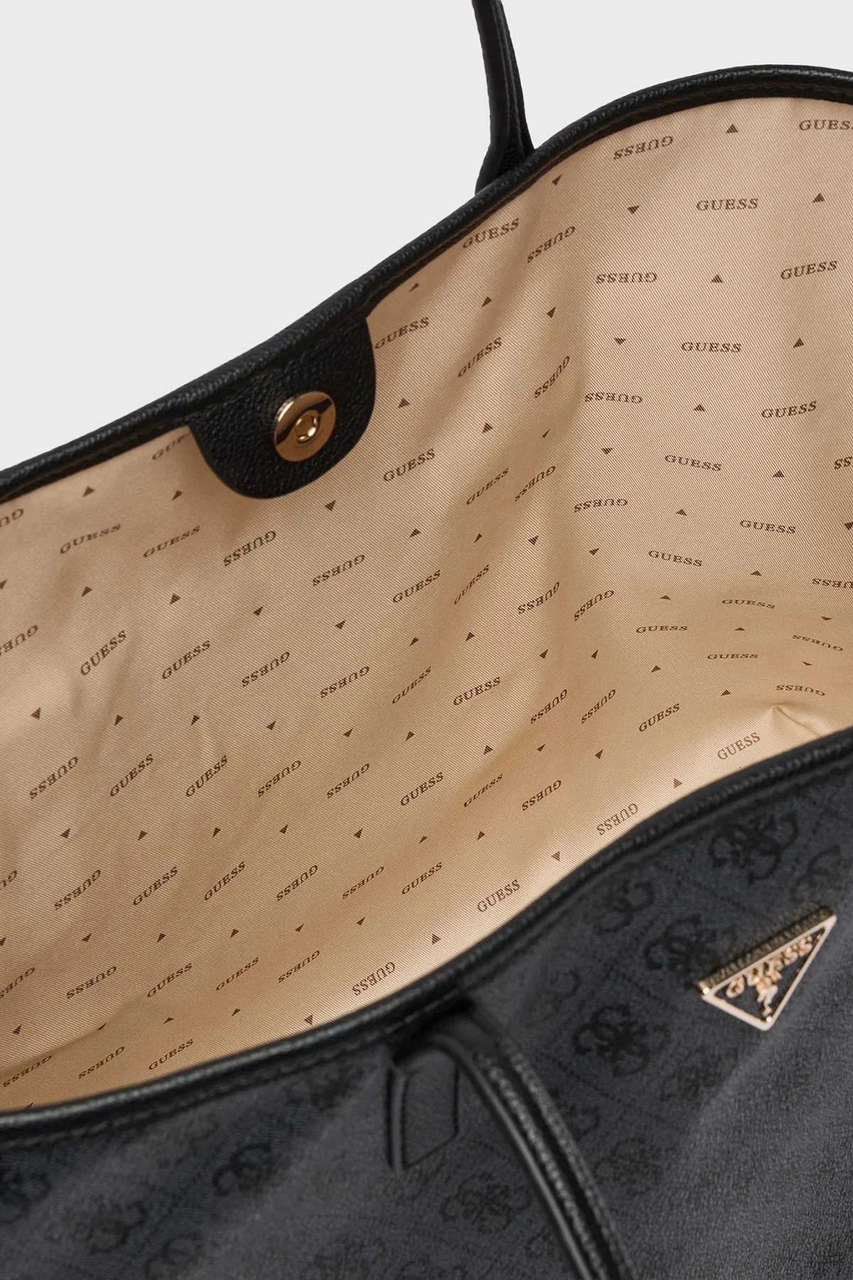 Guess Victtoria Tote Logolu Sabit Askılı HWESG951429 Bayan Çanta HWESG9 51429 CLO ANTRASİT - 7