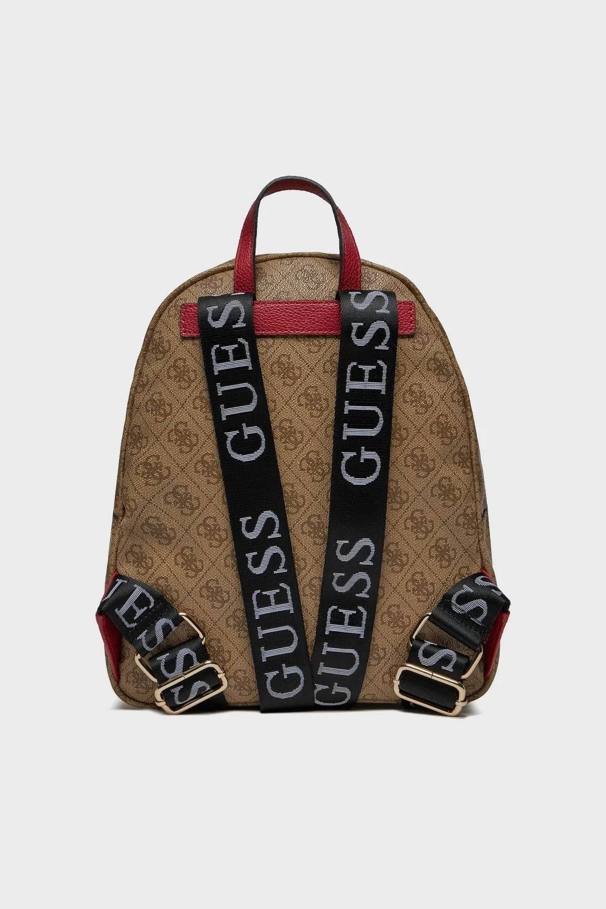 Guess Vikky Logolu Ayarlanabilir Askılı HWSG69 95320 Bayan Sırt Çantası HWSG6995320 BRO KAHVE - 3