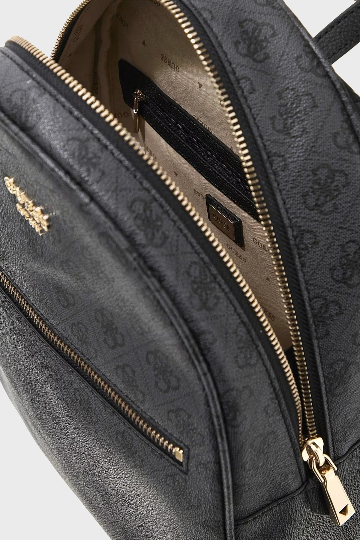 Guess Vikky Logolu Ayarlanabilir Askılı HWSG69 95320 Bayan Sırt Çantası HWSG6995320 COA ANTRASİT - 5