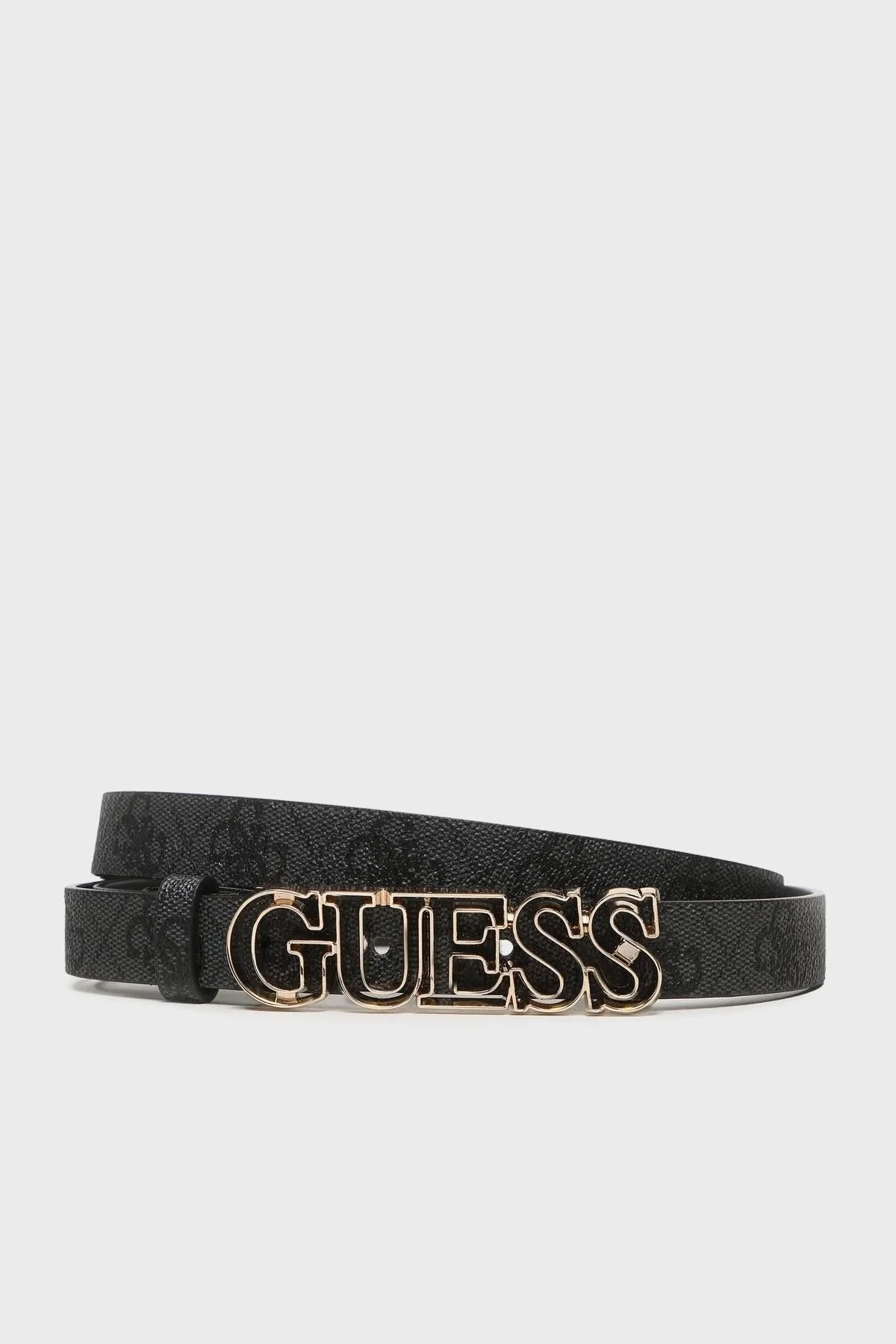 Guess Vikky Logolu BW7859P3420CLO Bayan Kemer BW7859P3420 CLO ANTRASİT - 1