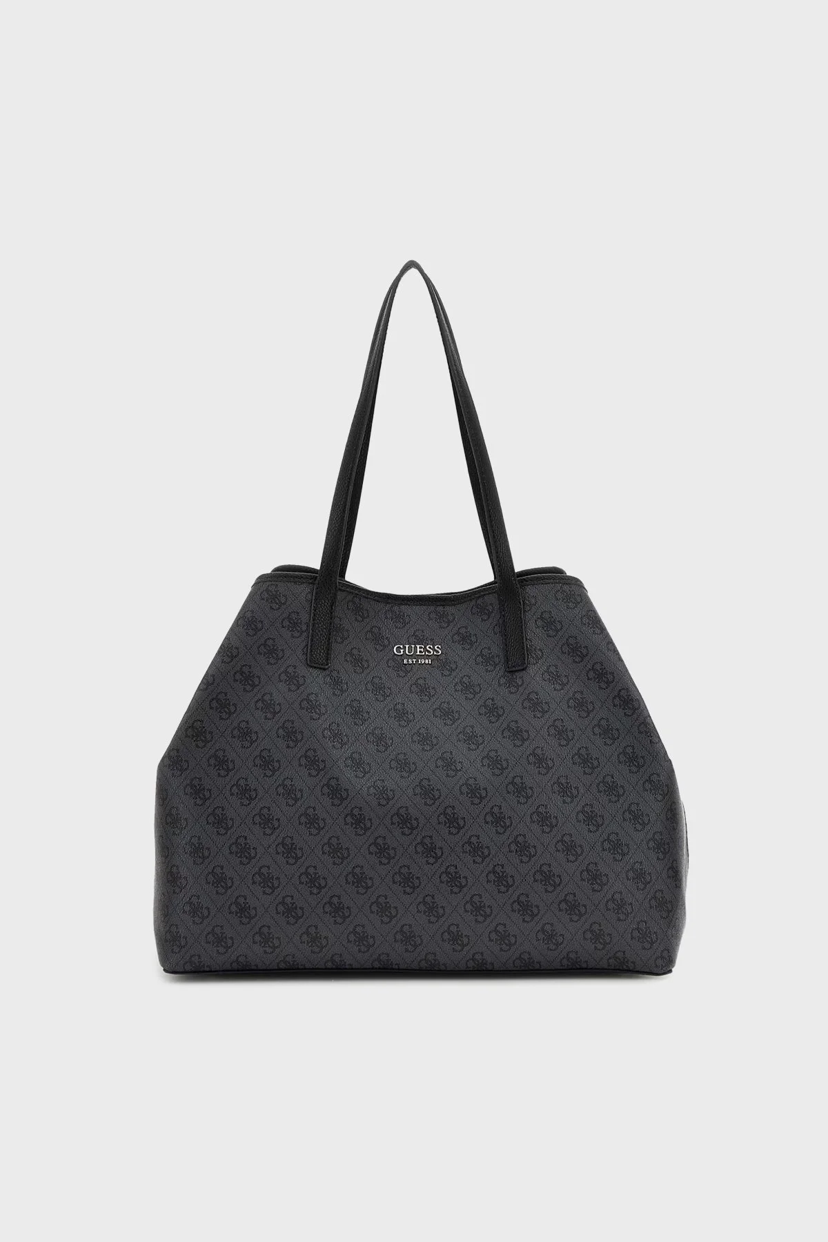 Guess Vikky Logolu Çıkarılabilir İç Bölmeli Shopper HWSG6995290 Bayan Çanta HWSG6995290 COA ANTRASİT - 3