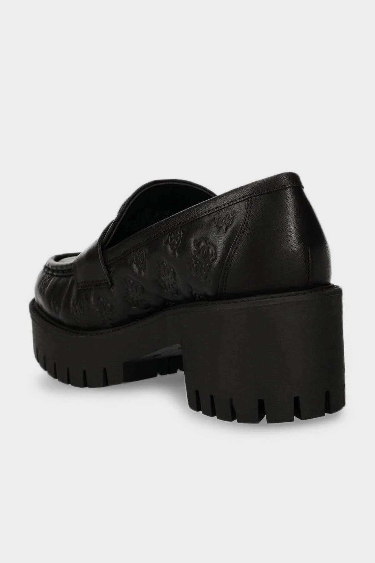 Guess Wanyn Deri Makosen Bayan Ayakkabı FL8WNY LEA14 BLACK SİYAH - 3