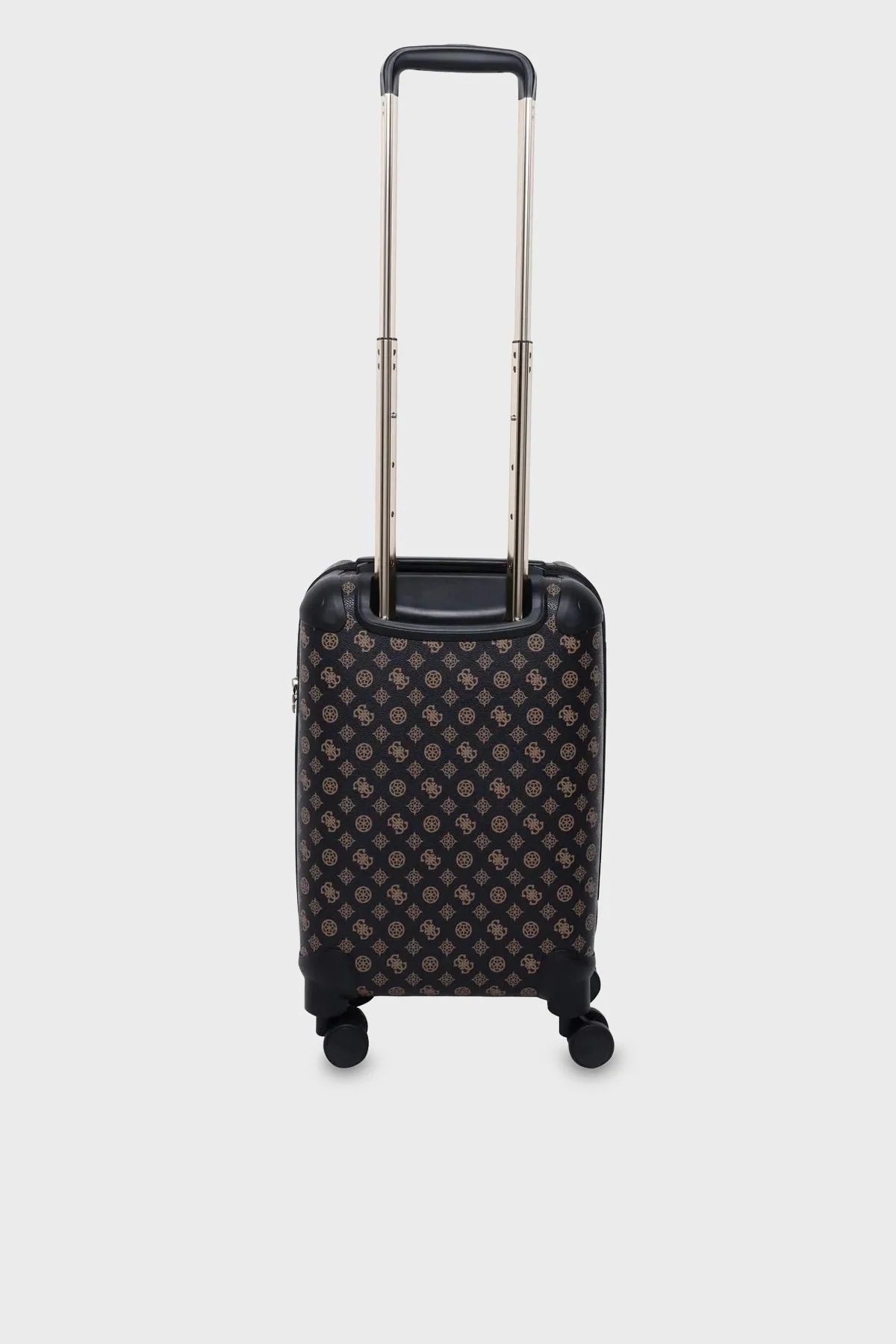 Guess Wilder 4G Logolu Şifreli Fermuarlı TWHP7452983 Bayan Kabin Boy Valiz TWHP74 52983 BRO SİYAH KAHVE - 3