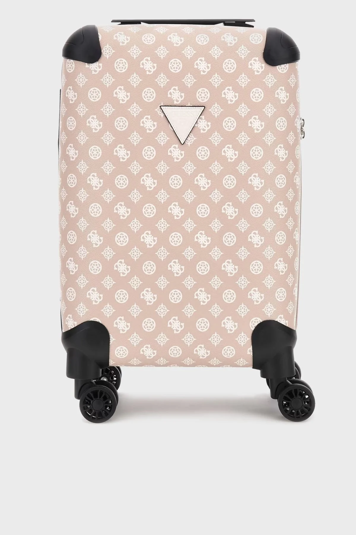 Guess Wilder 4G Peony Logolo Şifreli Fermuarlı Küçük Boy Bayan Valiz TWP74529830 NHM PEMBE - 1