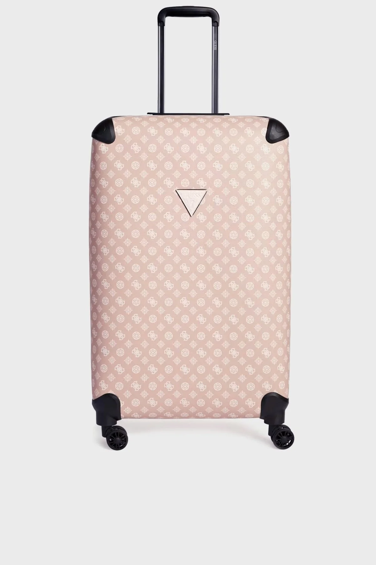 Guess Wilder 4G Peony Logolu Şifreli Fermuarlı Büyük Boy Bayan Valiz TWP74529880 NHM PEMBE - 1