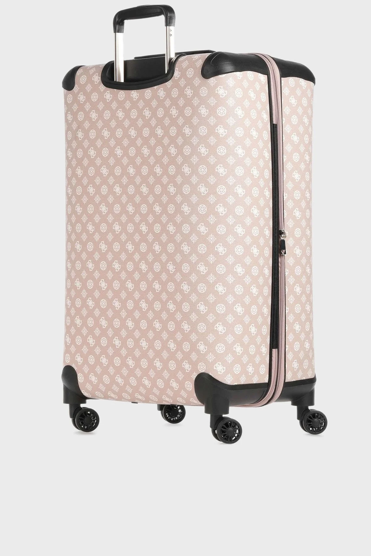 Guess Wilder Logolu Desenli Fermuarlı Büyük Boy TWP74529880 Bayan Valiz TWP745 29880 RWO PUDRA - 8