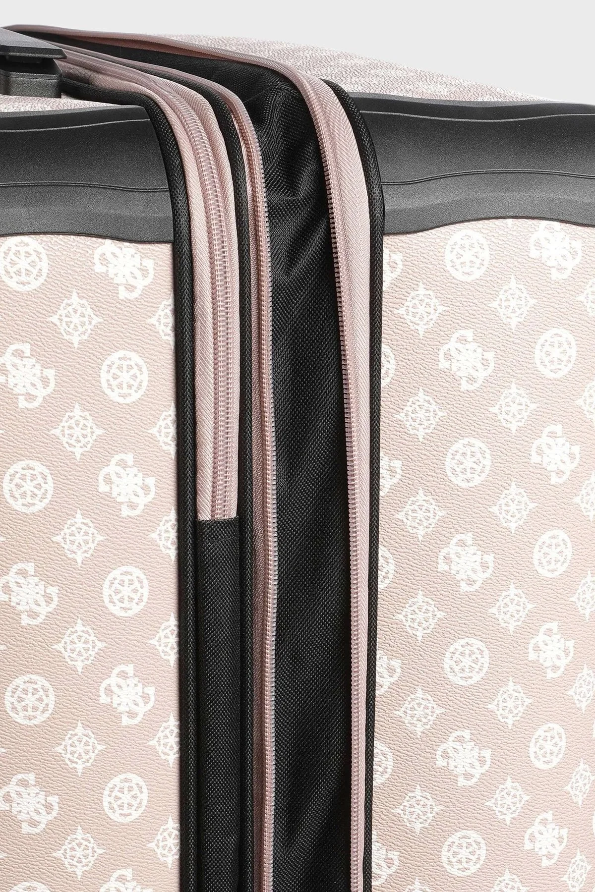 Guess Wilder Logolu Desenli Fermuarlı Büyük Boy TWP74529880 Bayan Valiz TWP745 29880 RWO PUDRA - 10