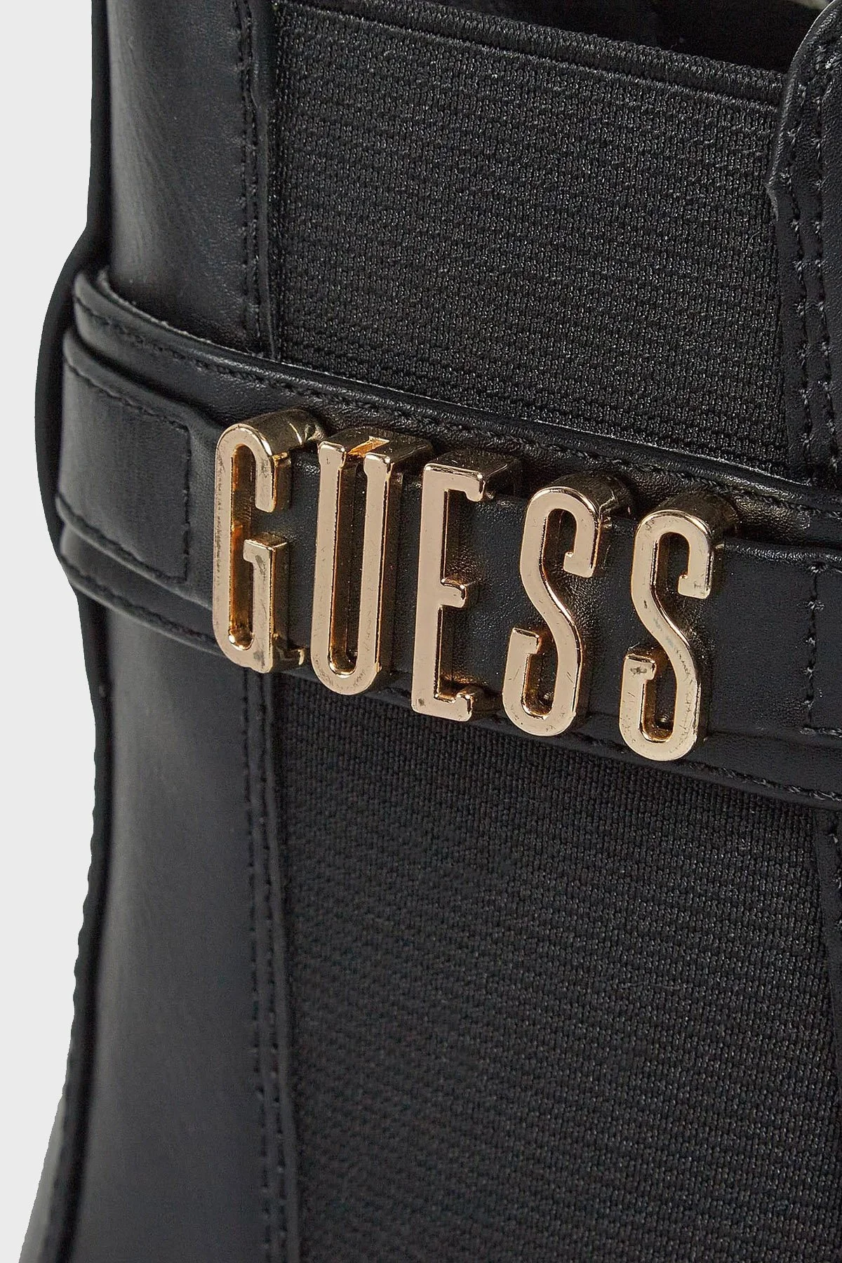 Guess Yelma Fermuarlı FL8YEAELE10 Kadın Bot FL8YEA ELE10 BLACK SİYAH - 6