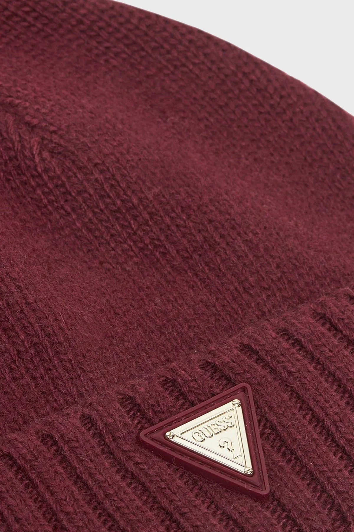 Guess Yün Karışımlı Logolu V4BZ08Z39B0 Bayan Bere V4BZ08 Z39B0 G4P2 BORDO - 3