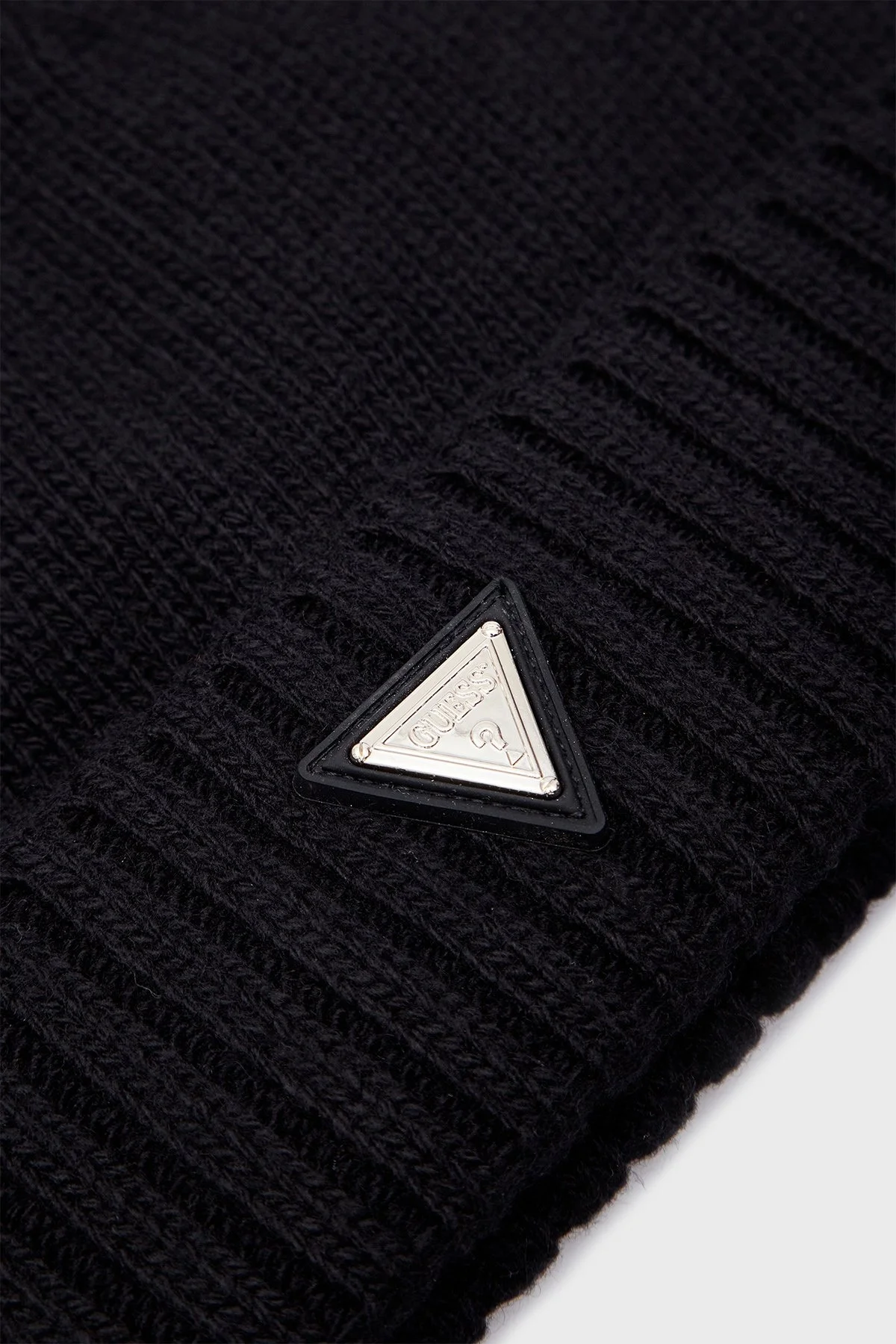 Guess Yün Karışımlı Logolu V4BZ08Z39B0 Bayan Bere V4BZ08 Z39B0 JBLK SİYAH - 2