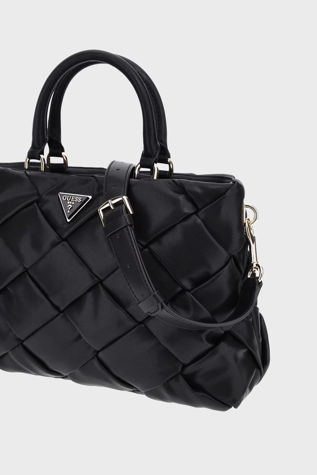 Guess Zaina Çıkarılabilir Omuz Askılı Bayan Çanta HWWG8986060 BLA SİYAH - 4