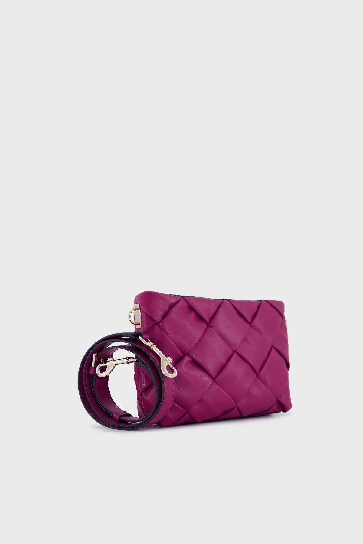 Guess Zaina Çıkarılabilir Omuz Askılı Bayan Çanta HWWG8986120 BYB FUŞYA - 3