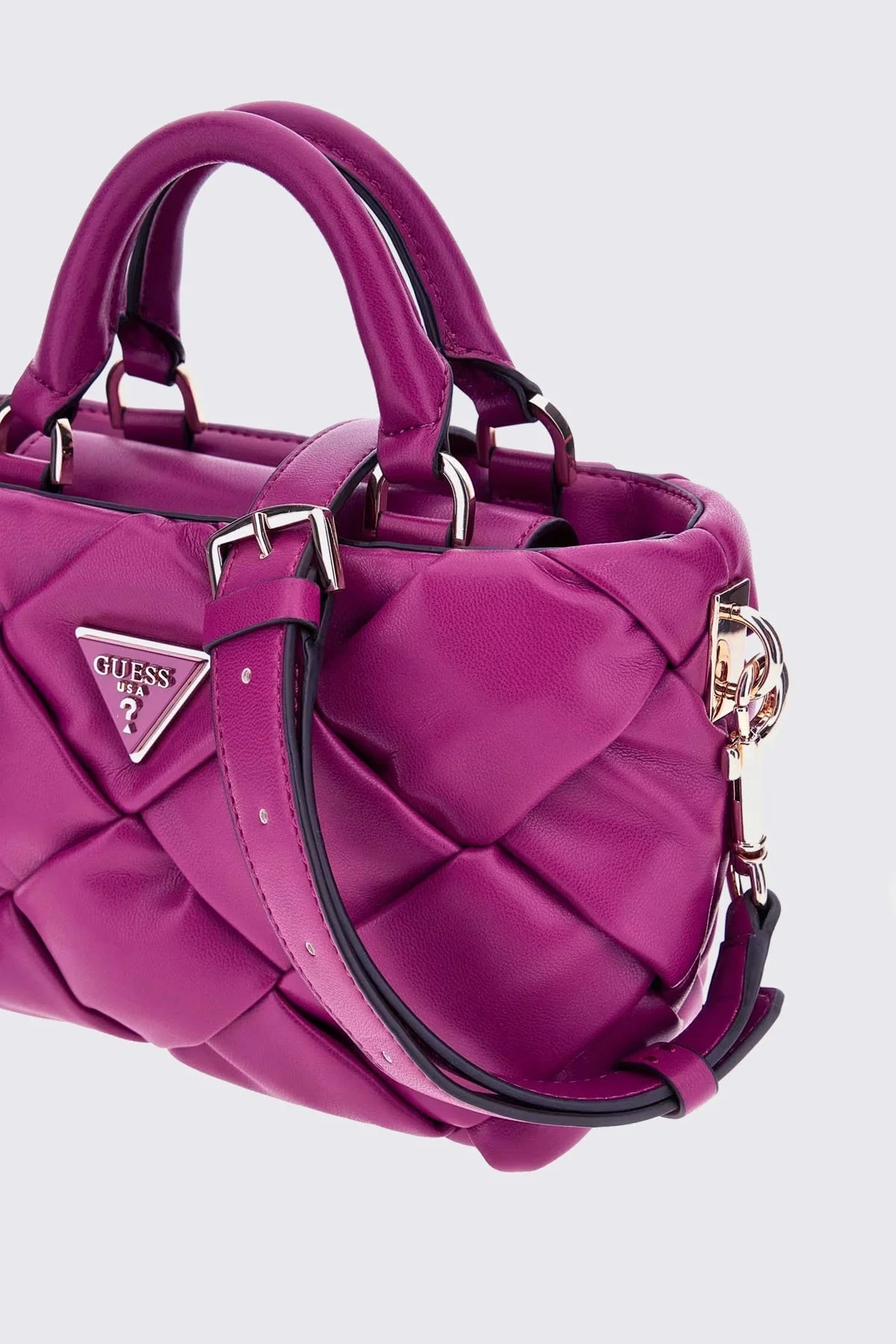 Guess Zaina Çıkarılabilir Uzatma Askılı Mini Bayan Çanta HWWG8986760 BYB MOR - 5