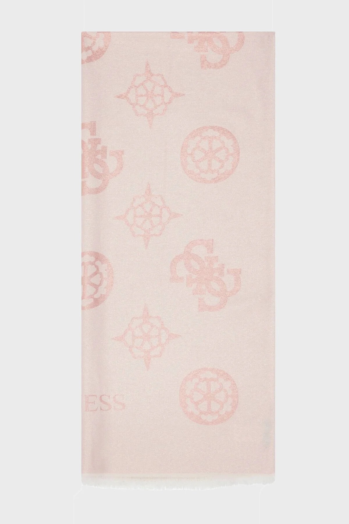Guess Zalina Parlak Modal Karışımlı 80 x 180 cm Çift Taraflı AW5273VIS03 Kadın Şal AW5273 VIS03 DRE AÇIK PEMBE - 1