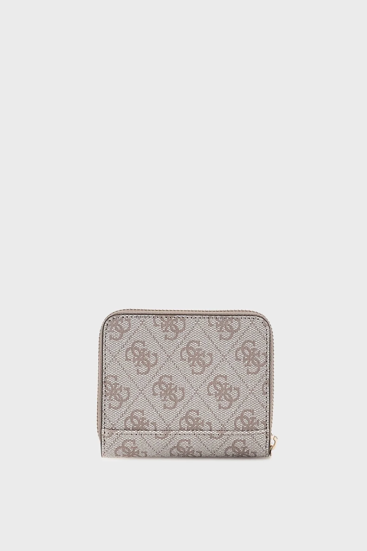 Guess Zamira 4G Logolu Fermuarlı SWSG9629137 Bayan Cüzdan SWSG96 29137 DKO EKRU - 5