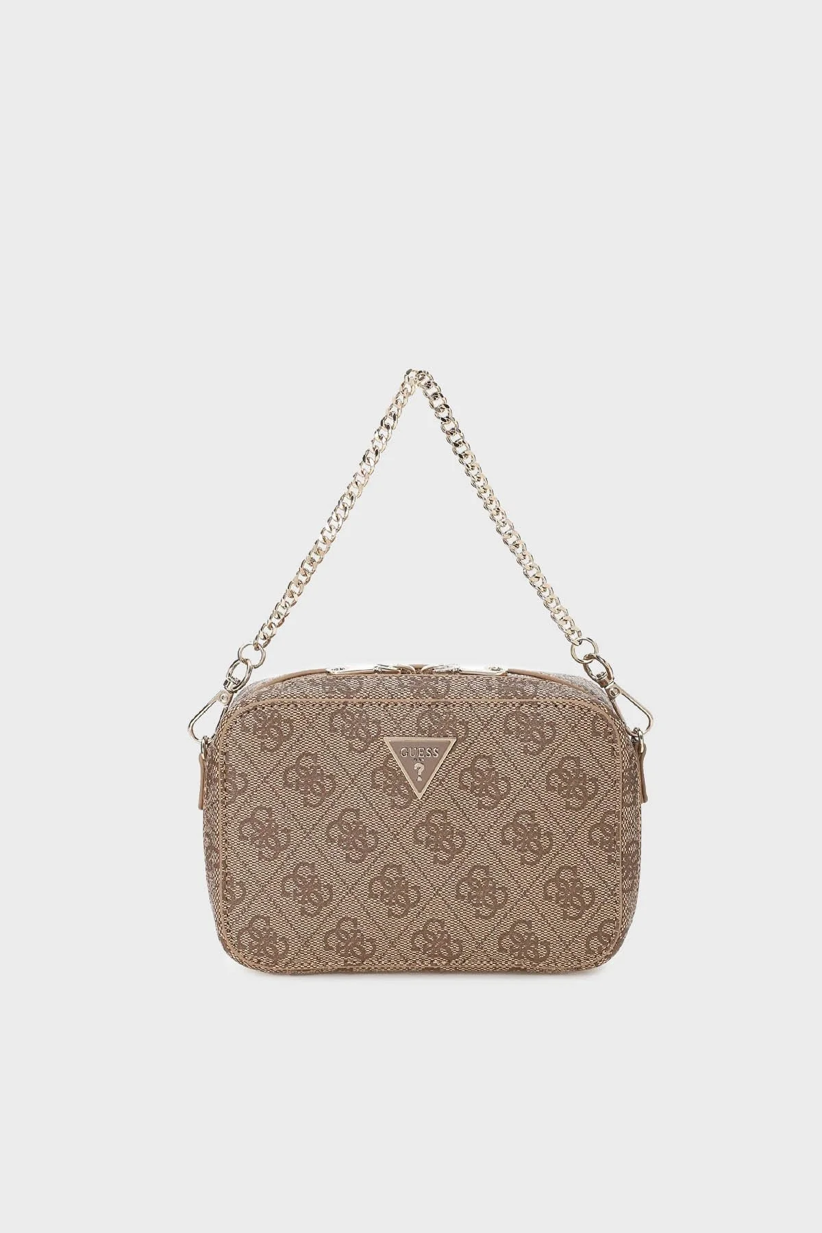 Guess Zamira 4G Logolu Zincir Askılı PW7515P5203 Bayan Çanta PW7515 P5203 LTL KAHVE - 7